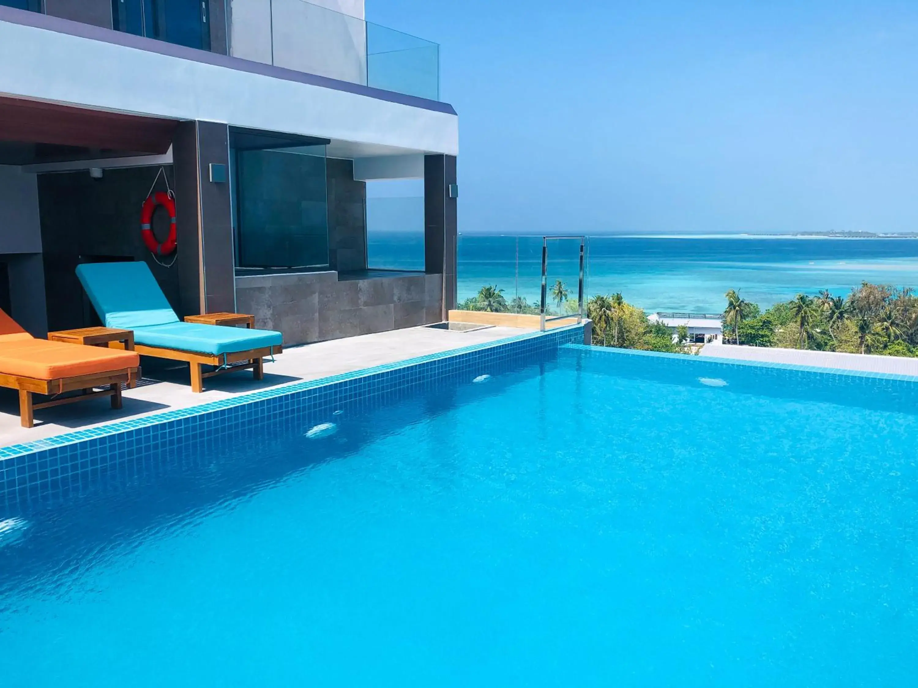 Pool view in Triton Prestige Seaview and Spa Pool view in Triton Prestige Seaview and Spa
