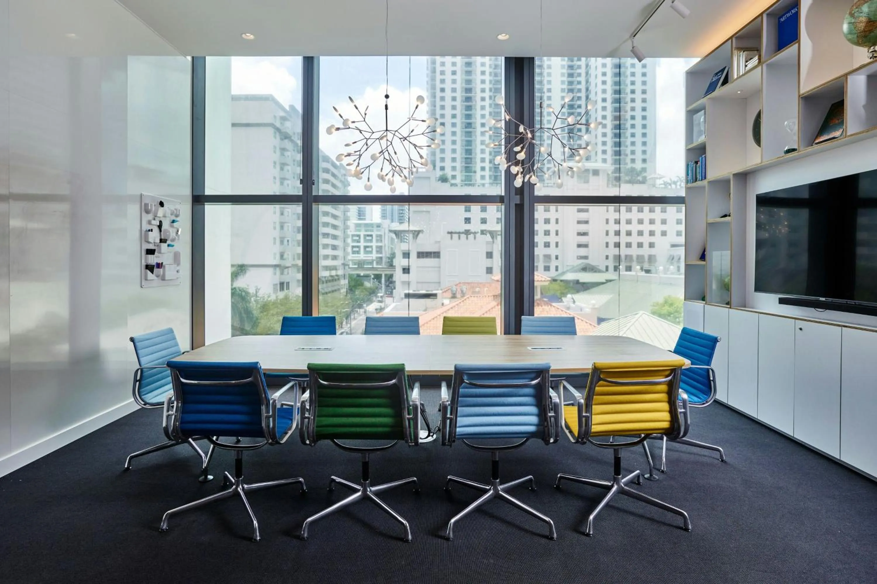 Meeting/conference room in citizenM Miami Brickell