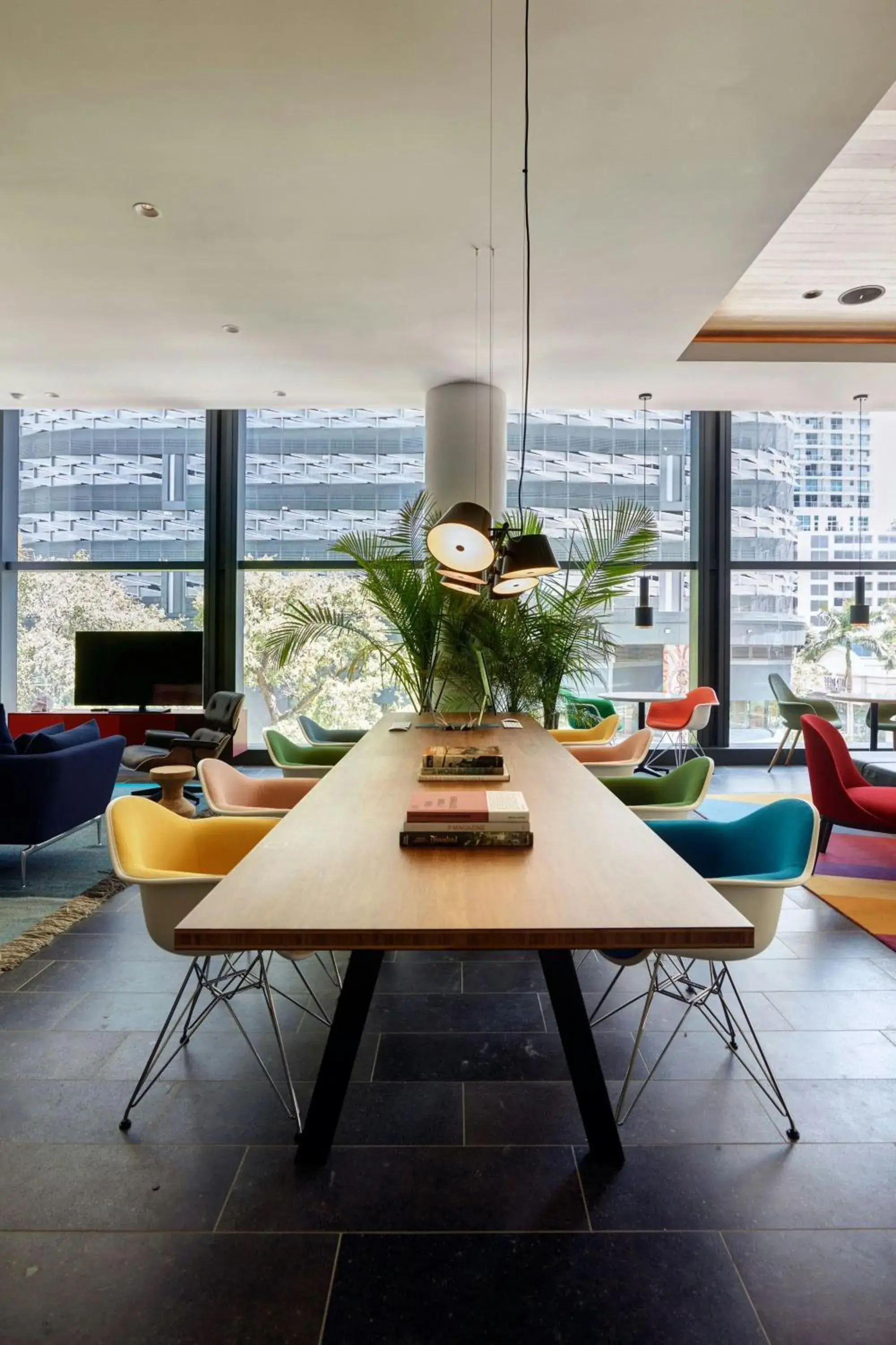 Lobby or reception in citizenM Miami Brickell Lobby or reception in citizenM Miami Brickell