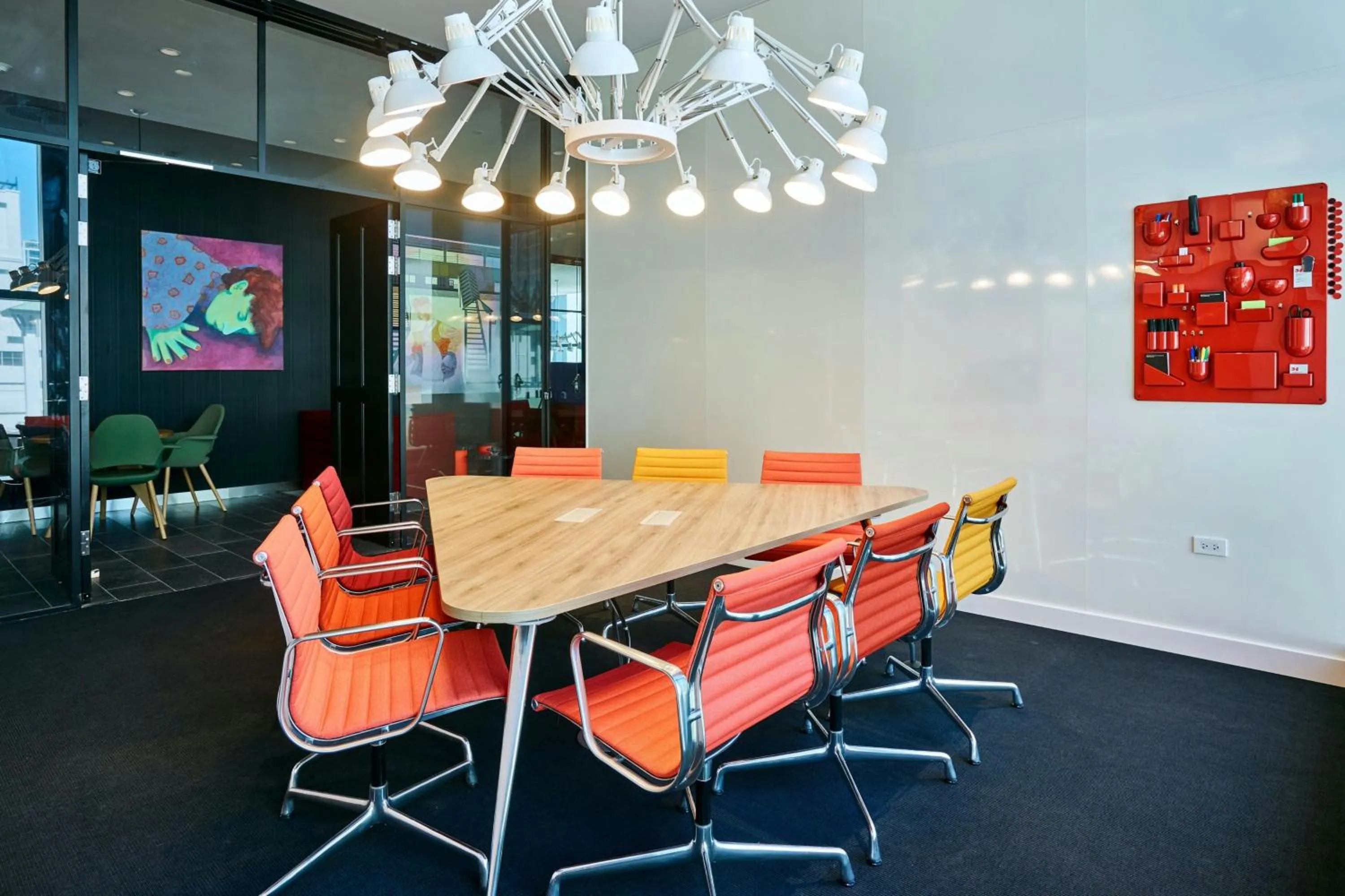 Meeting/conference room in citizenM Miami Brickell