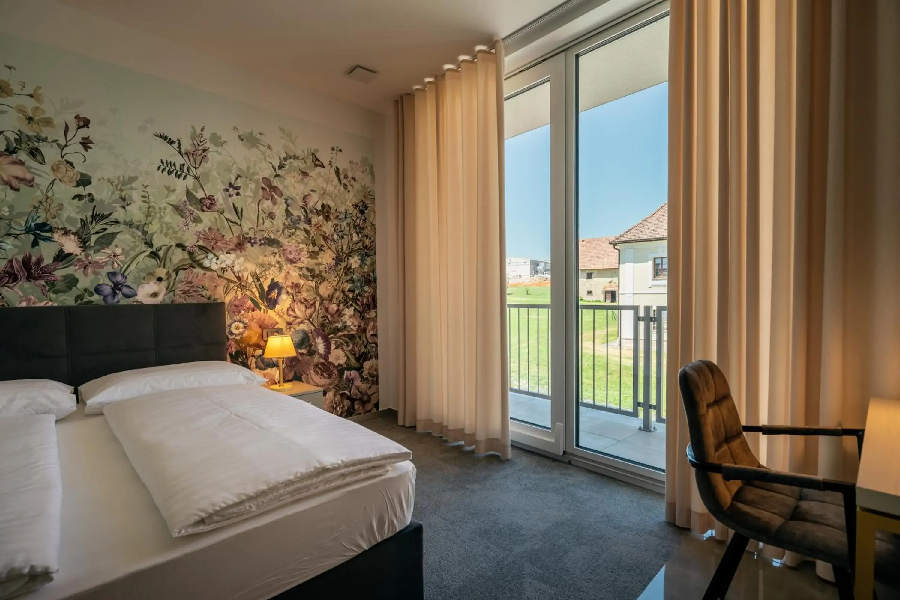 Deluxe Double Room with Balcony - single occupancy in Dvorec Gregorčič Deluxe Double Room with Balcony - single occupancy in Dvorec Gregorčič