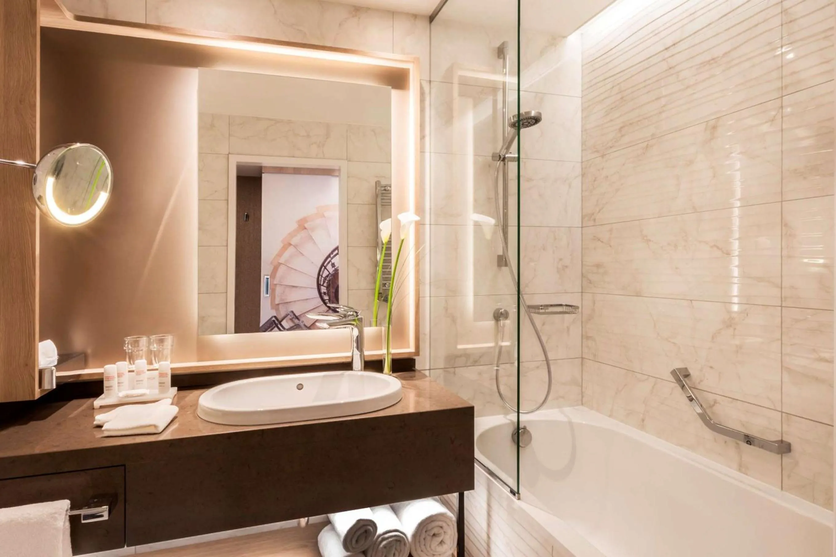 Bathroom in Radisson Blu Béke Hotel, Budapest