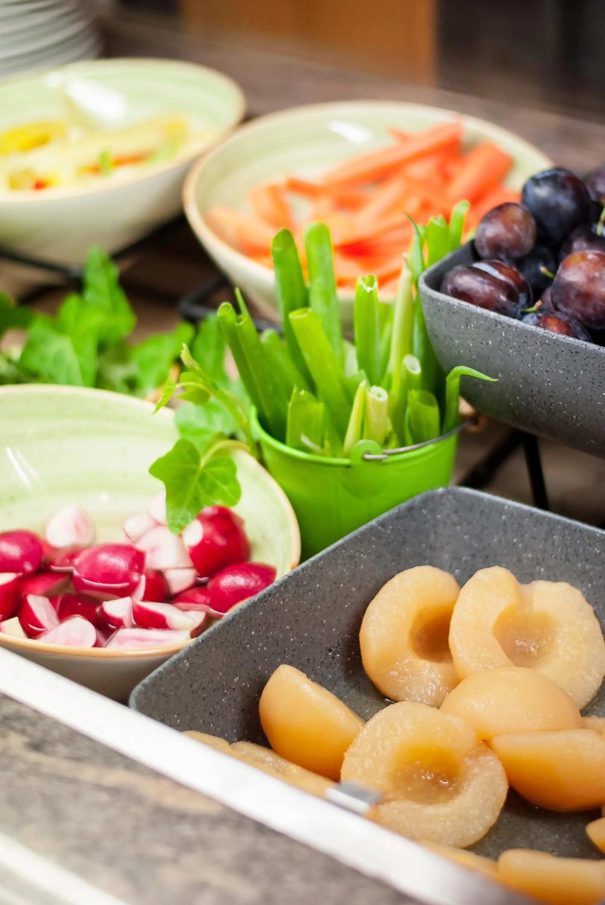 Buffet breakfast in Radisson Blu Béke Hotel, Budapest