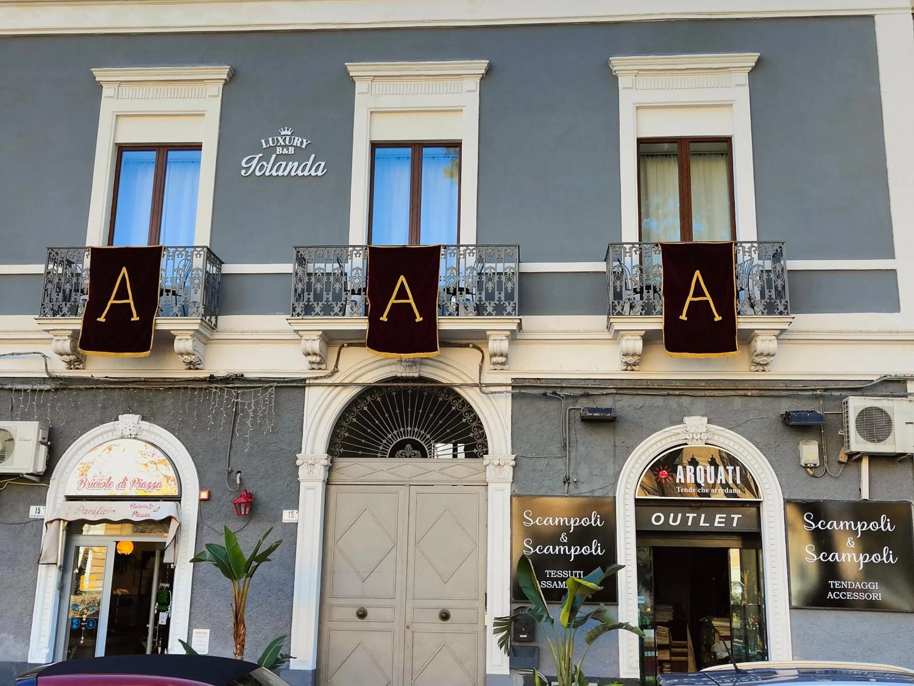 Property building in Luxury B&B Iolanda