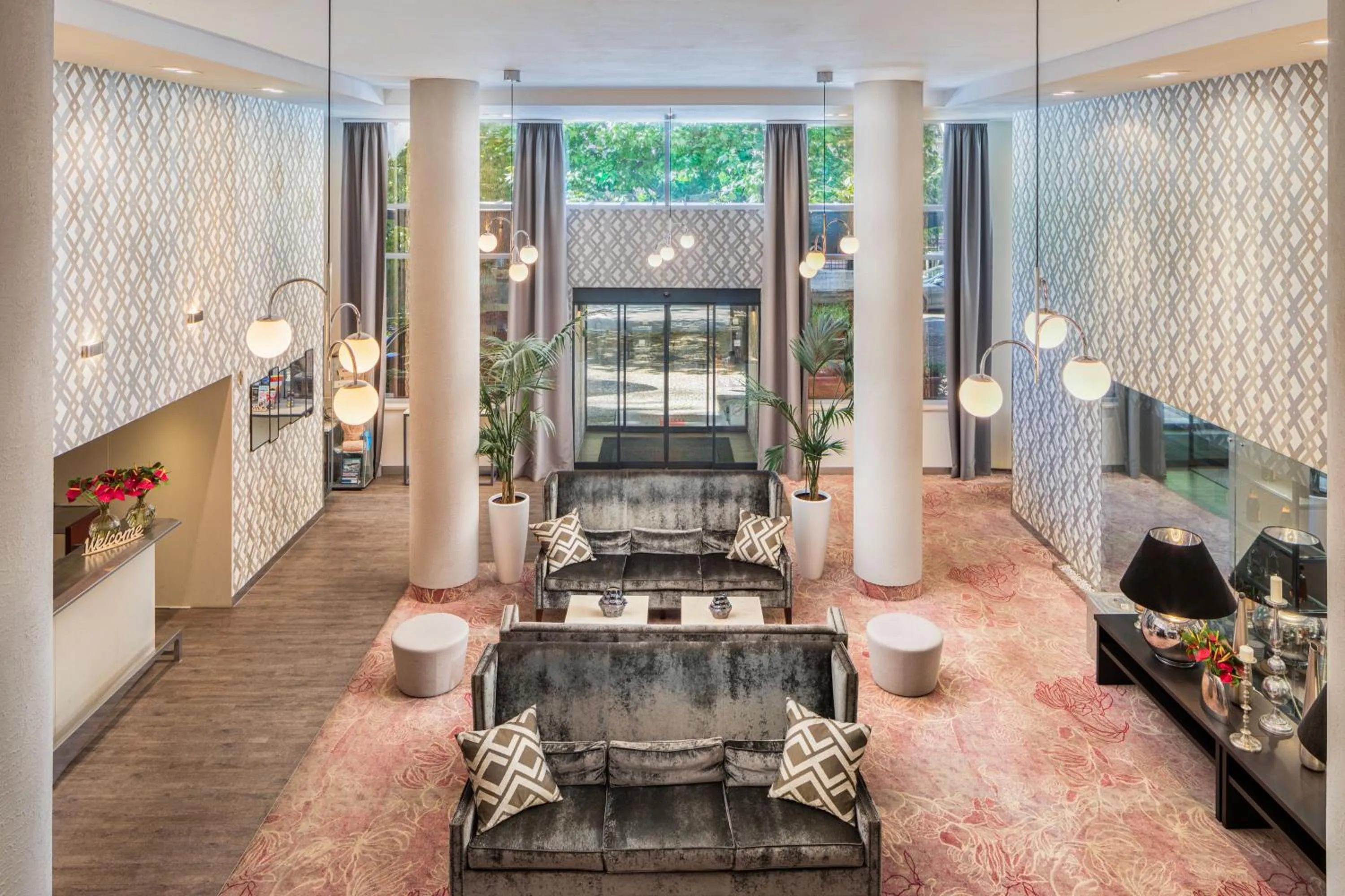 Lobby or reception in Mamaison Hotel Andrassy Budapest