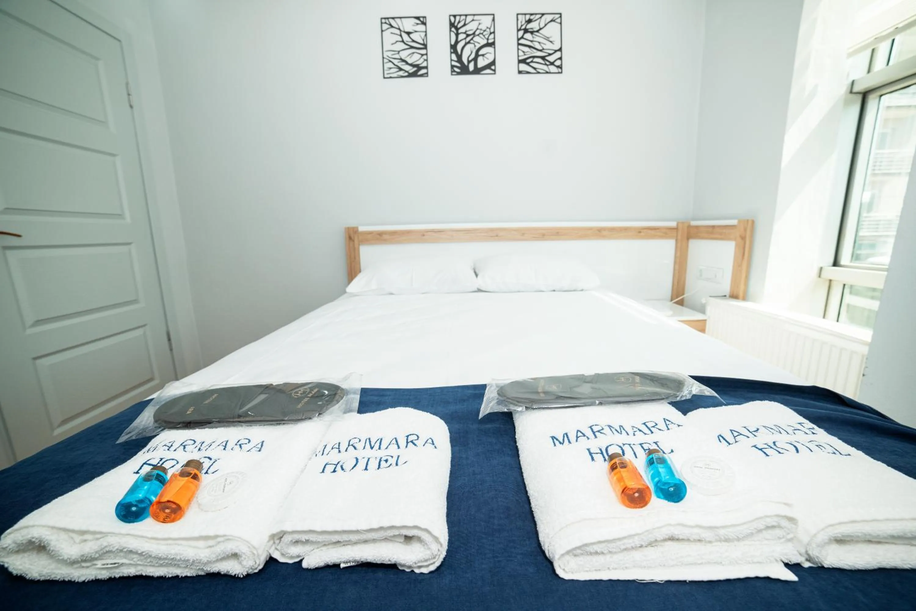 Bed in HOTEL MARMARA