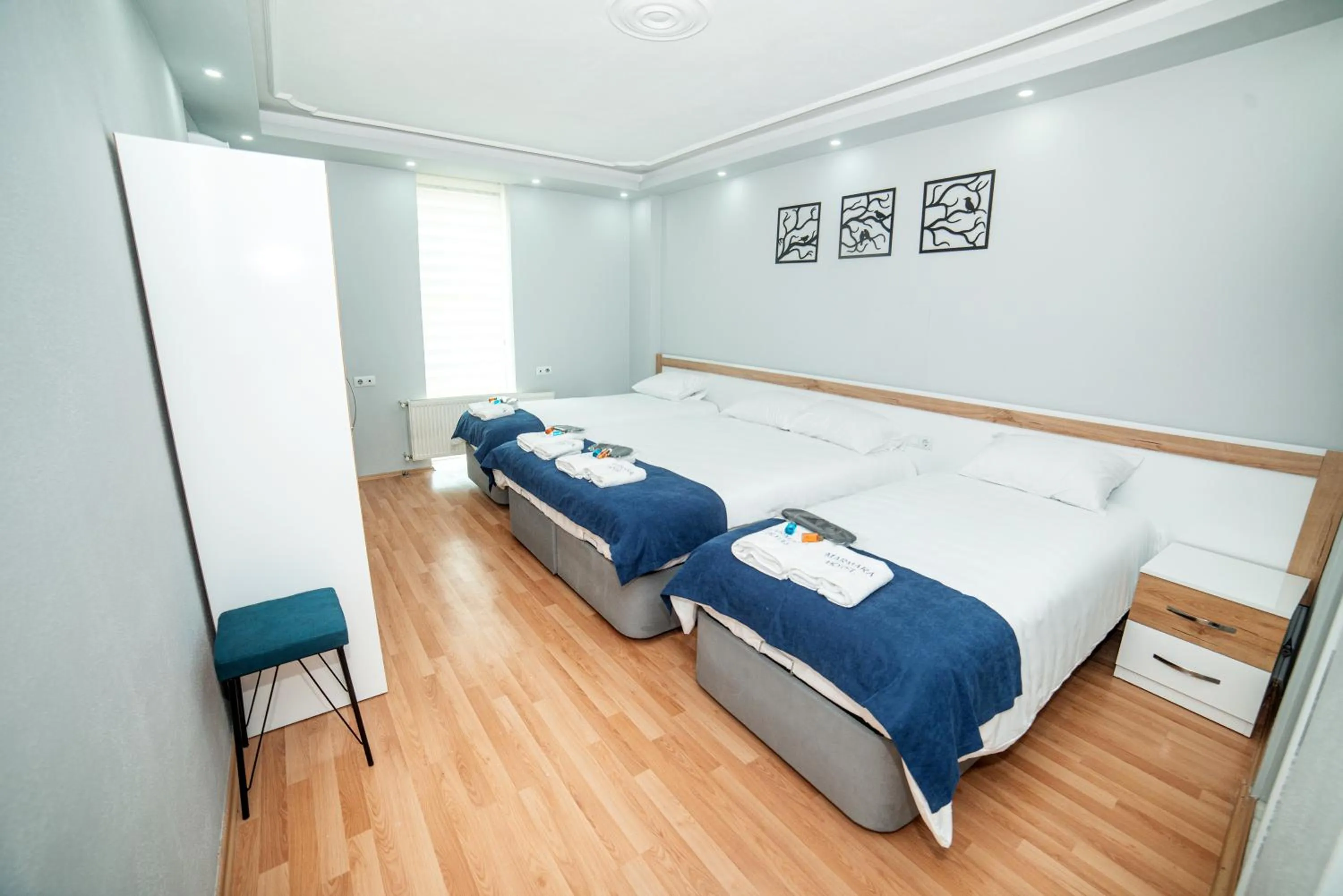 Bed in HOTEL MARMARA