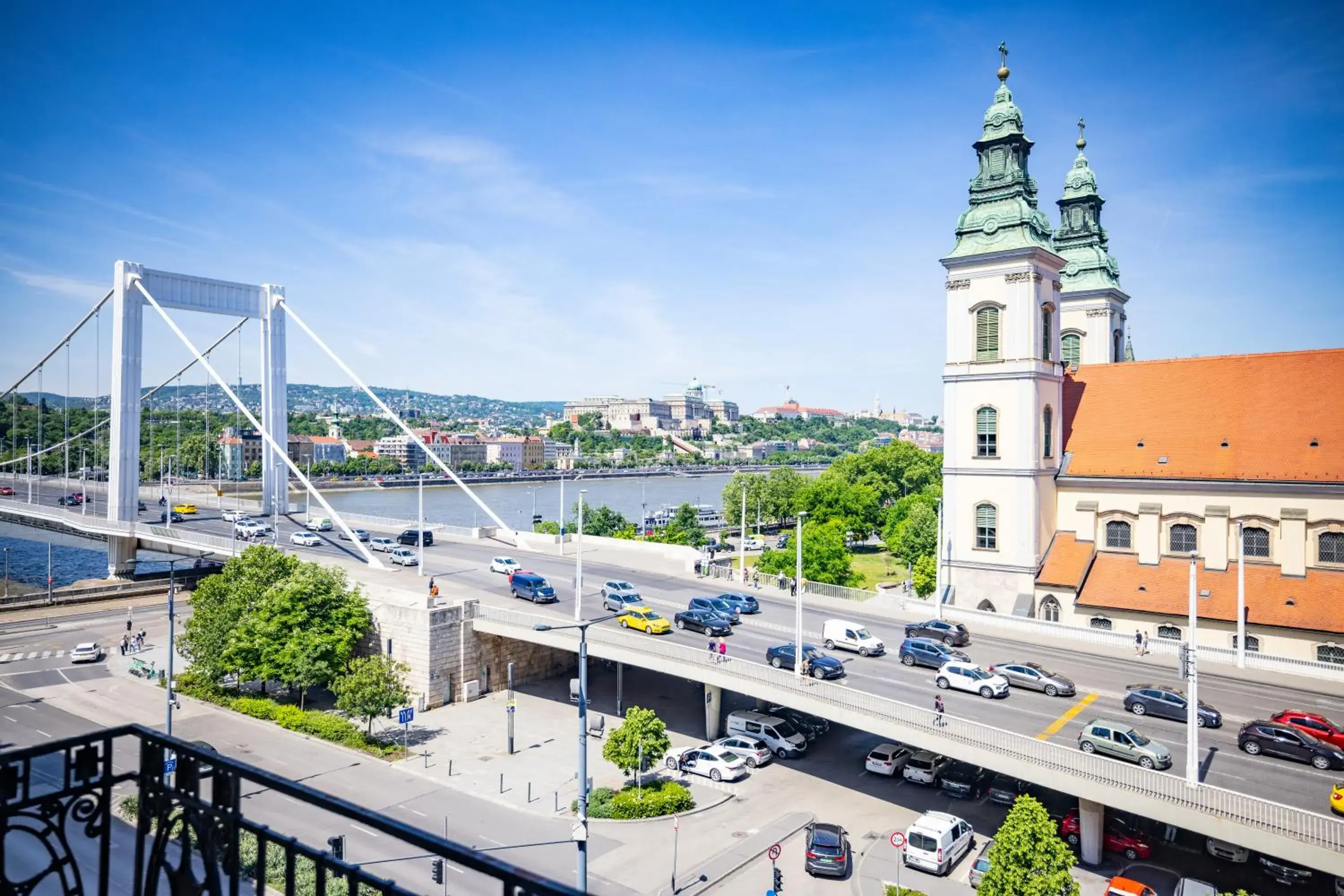 View (from property/room) in City Hotel Matyas View (from property/room) in City Hotel Matyas