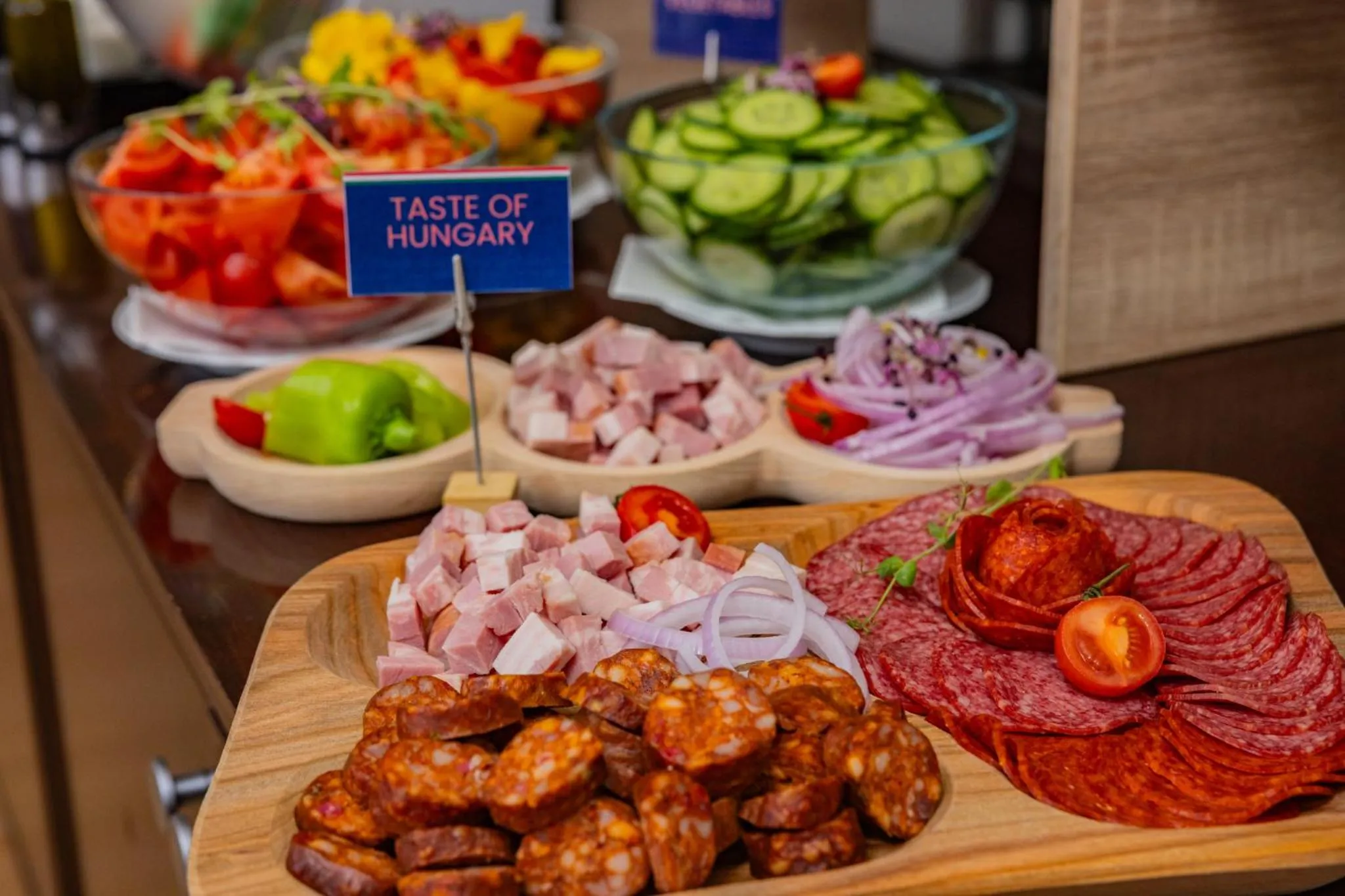 Buffet breakfast in City Hotel Matyas