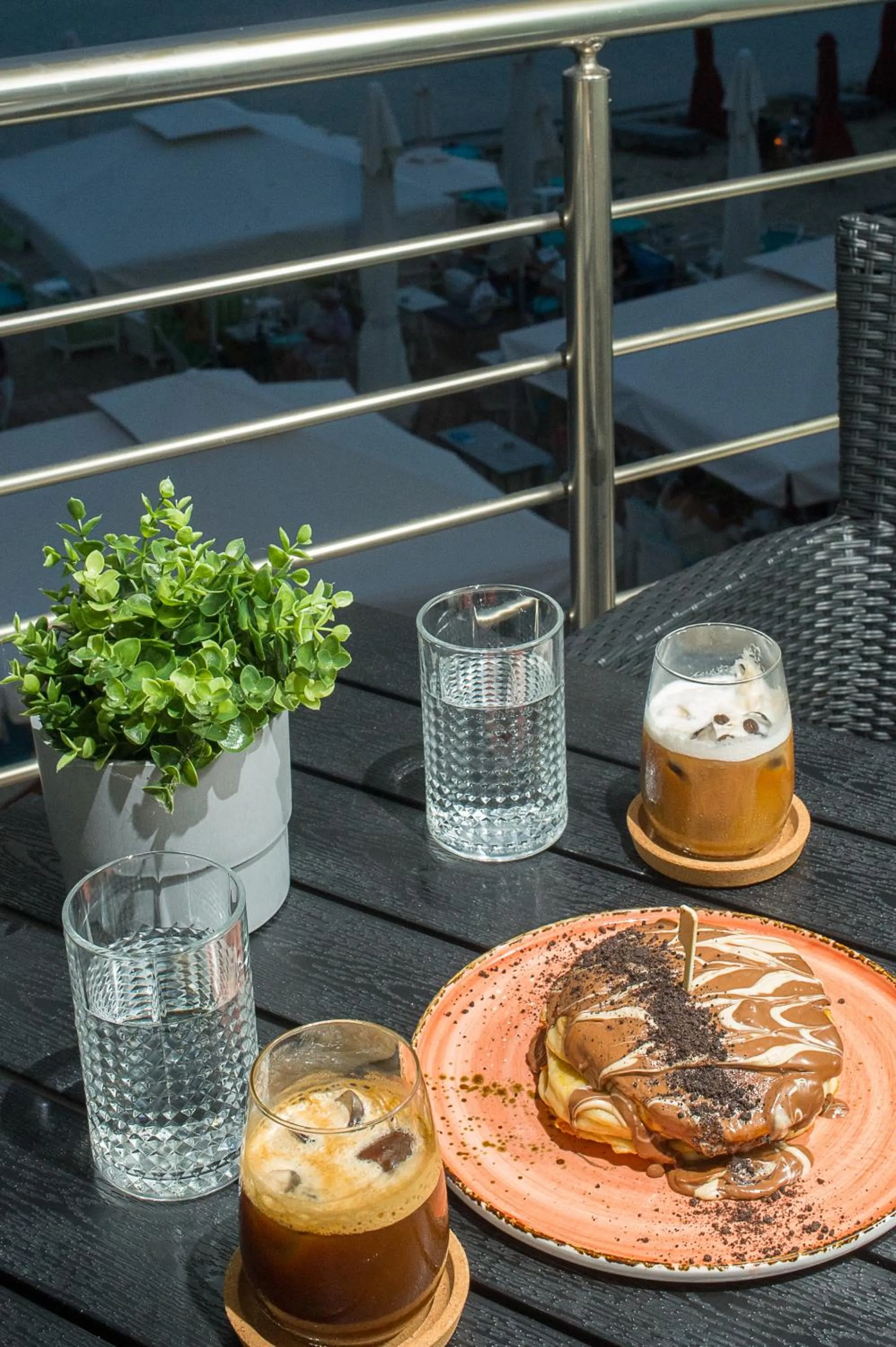 Balcony/Terrace in Lux VIP Apartments