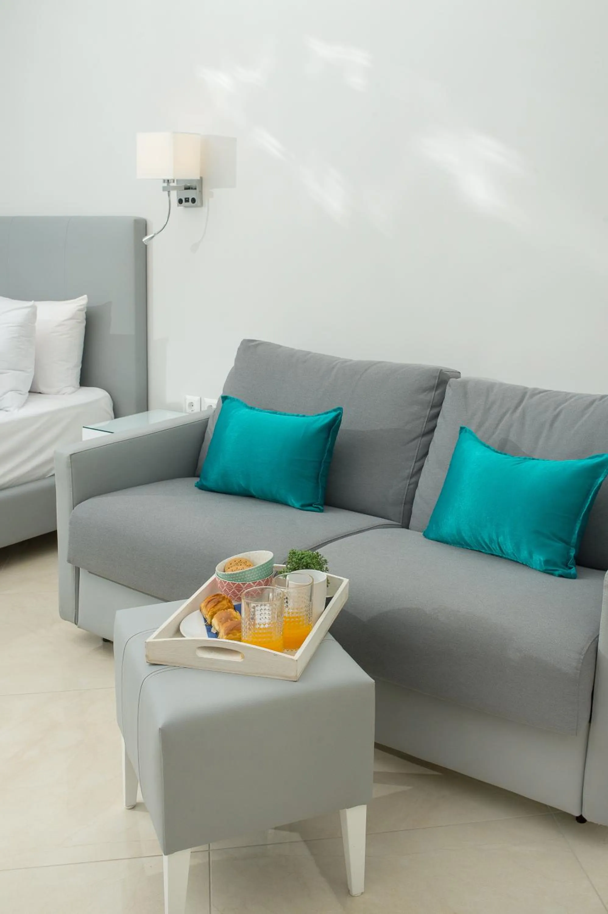 Bed in Lux VIP Apartments