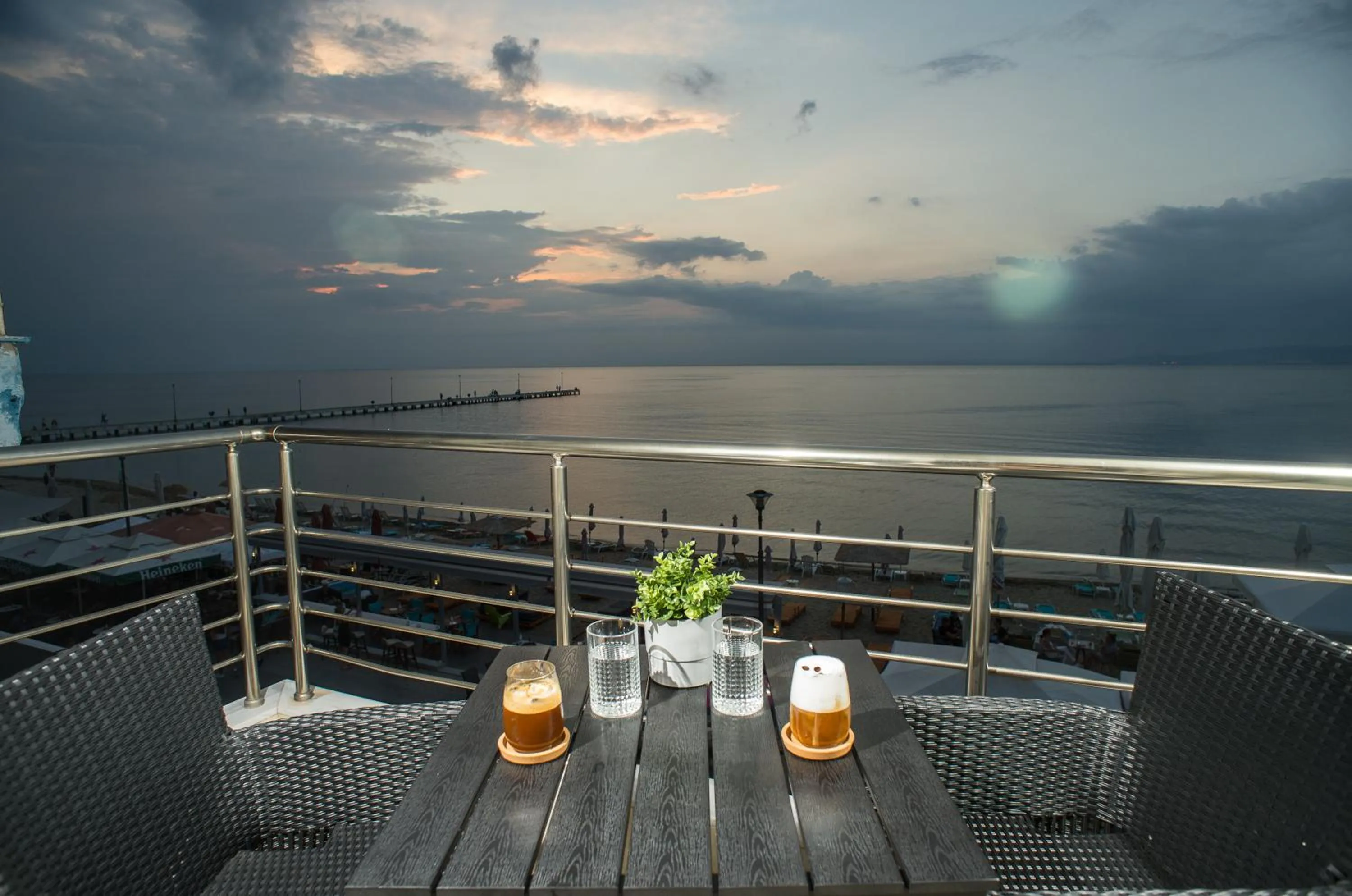 Balcony/Terrace in Lux VIP Apartments