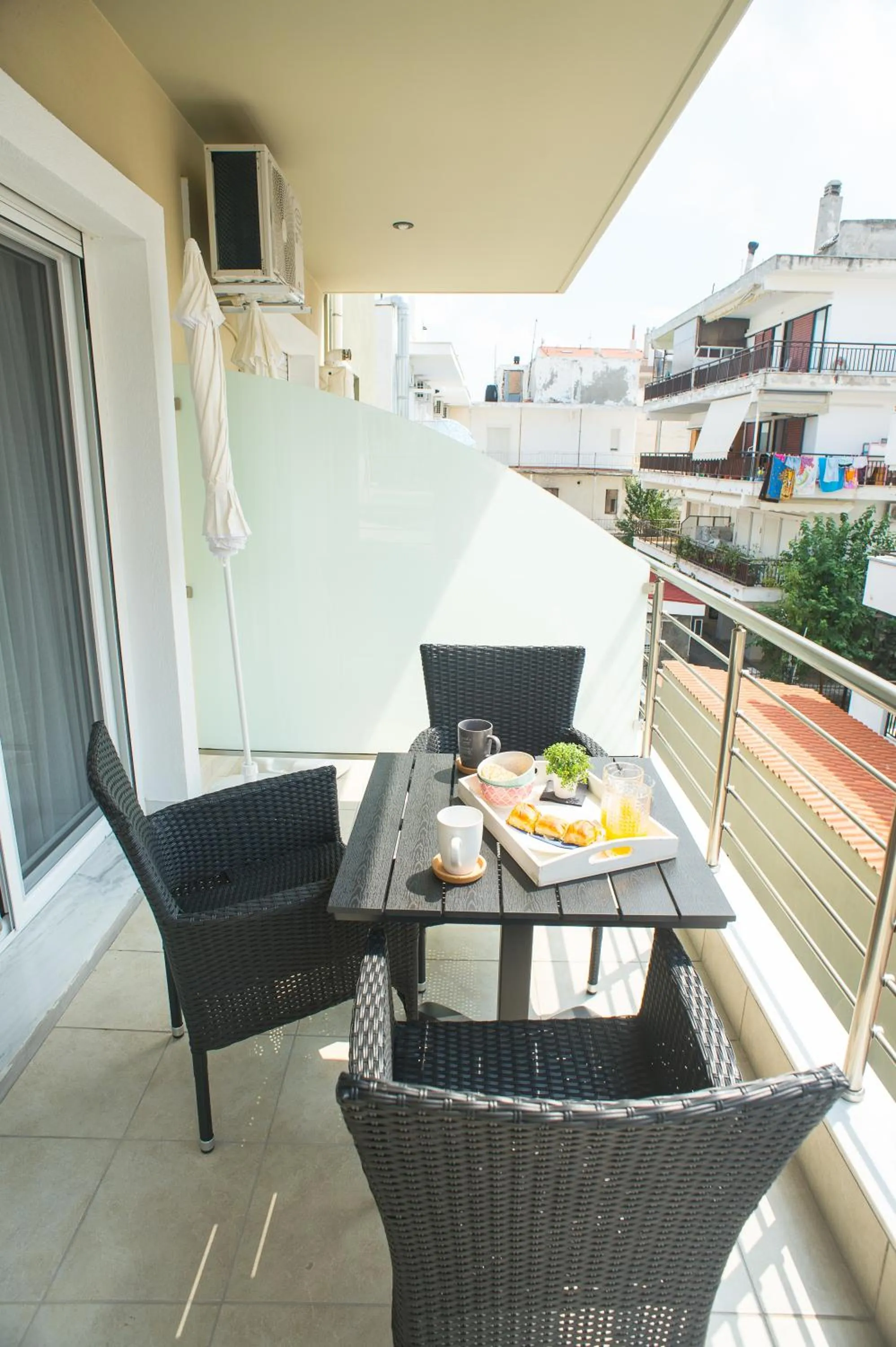 Balcony/Terrace in Lux VIP Apartments