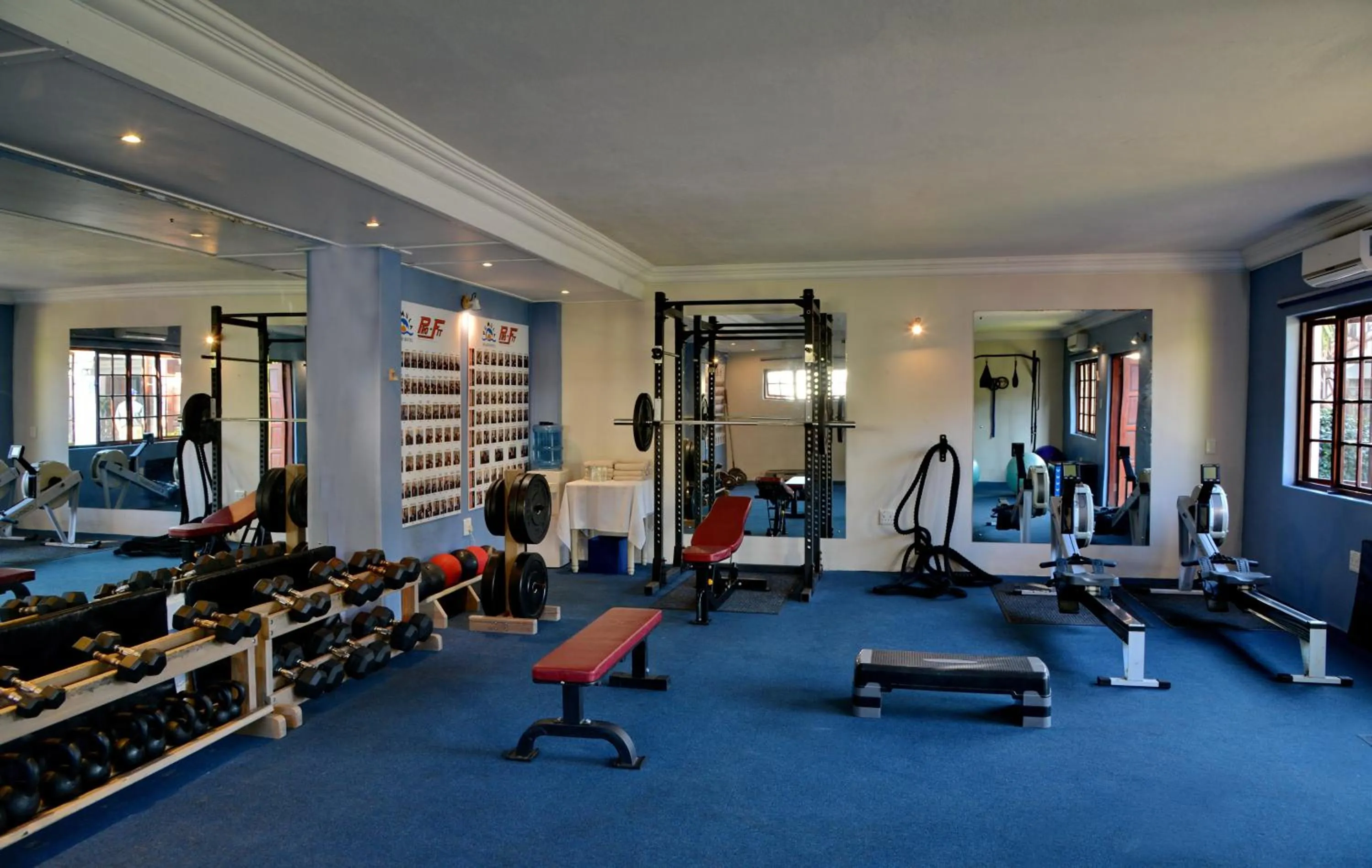 Fitness centre/facilities in Pumula Beach Hotel