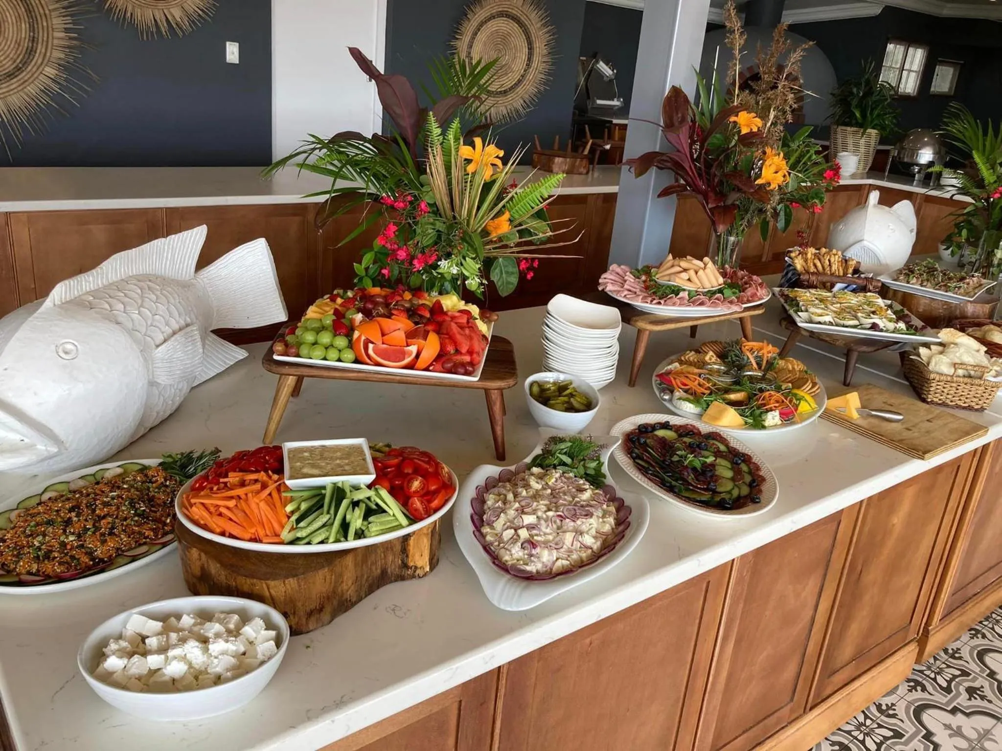 Lunch in Pumula Beach Hotel