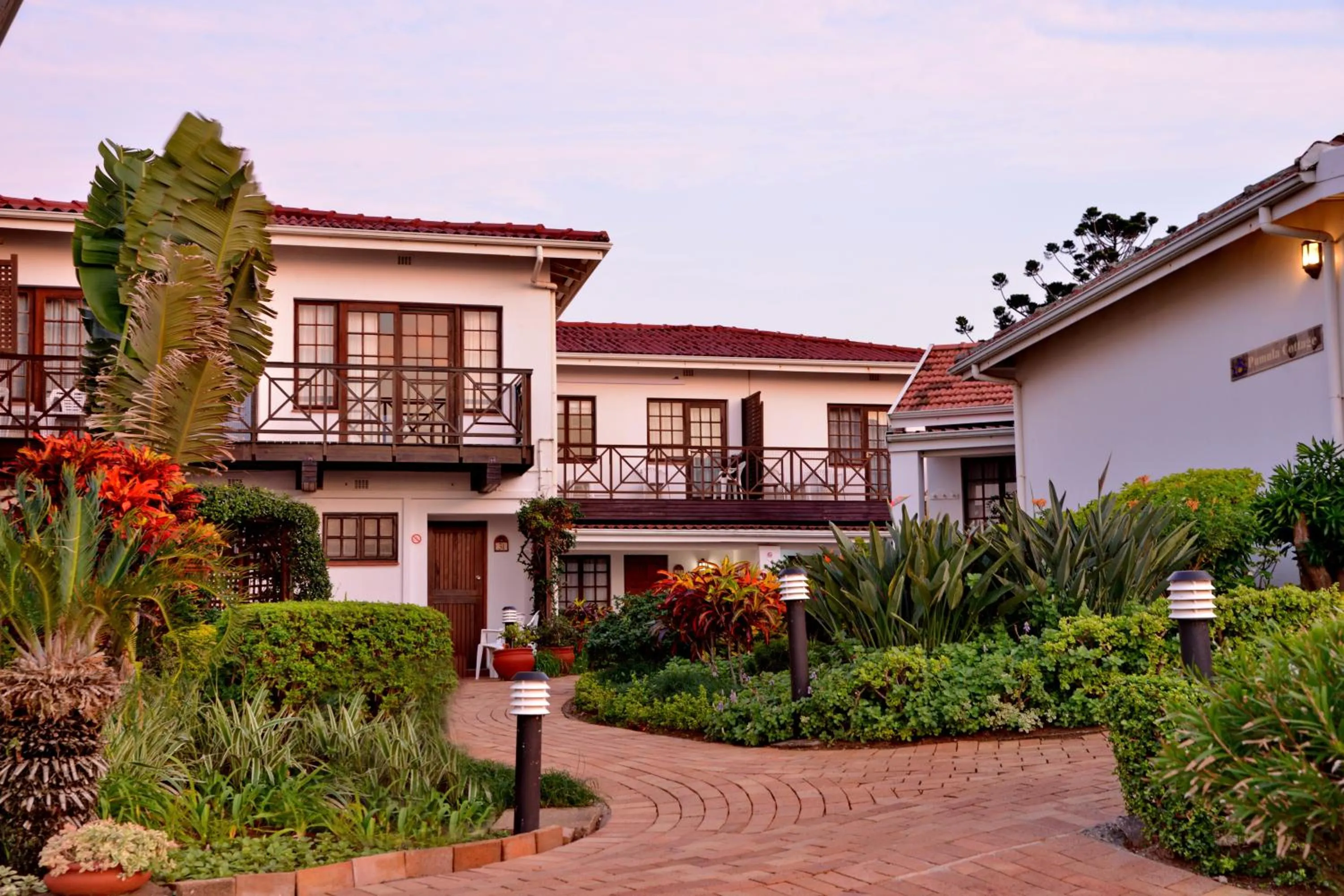 Property building in Pumula Beach Hotel