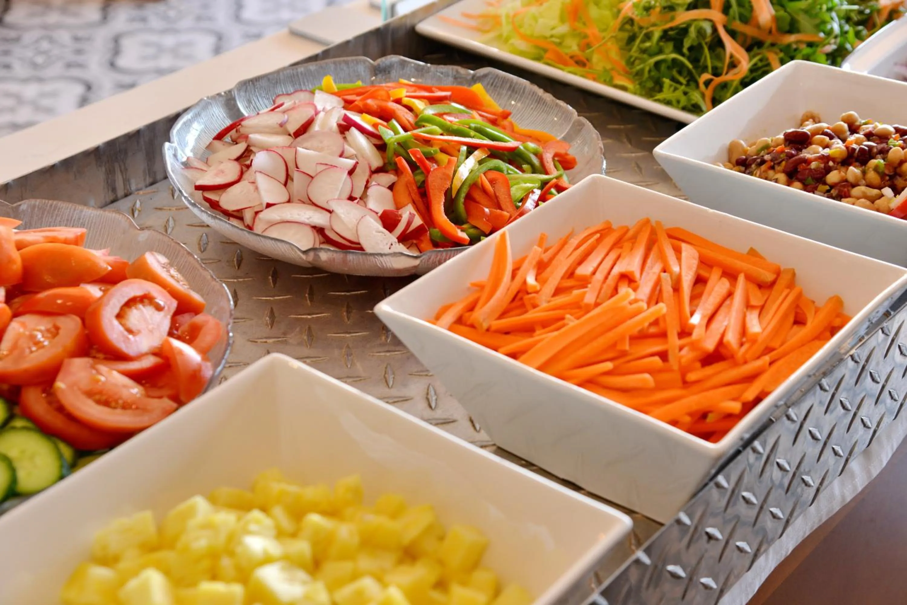Food close-up in Pumula Beach Hotel