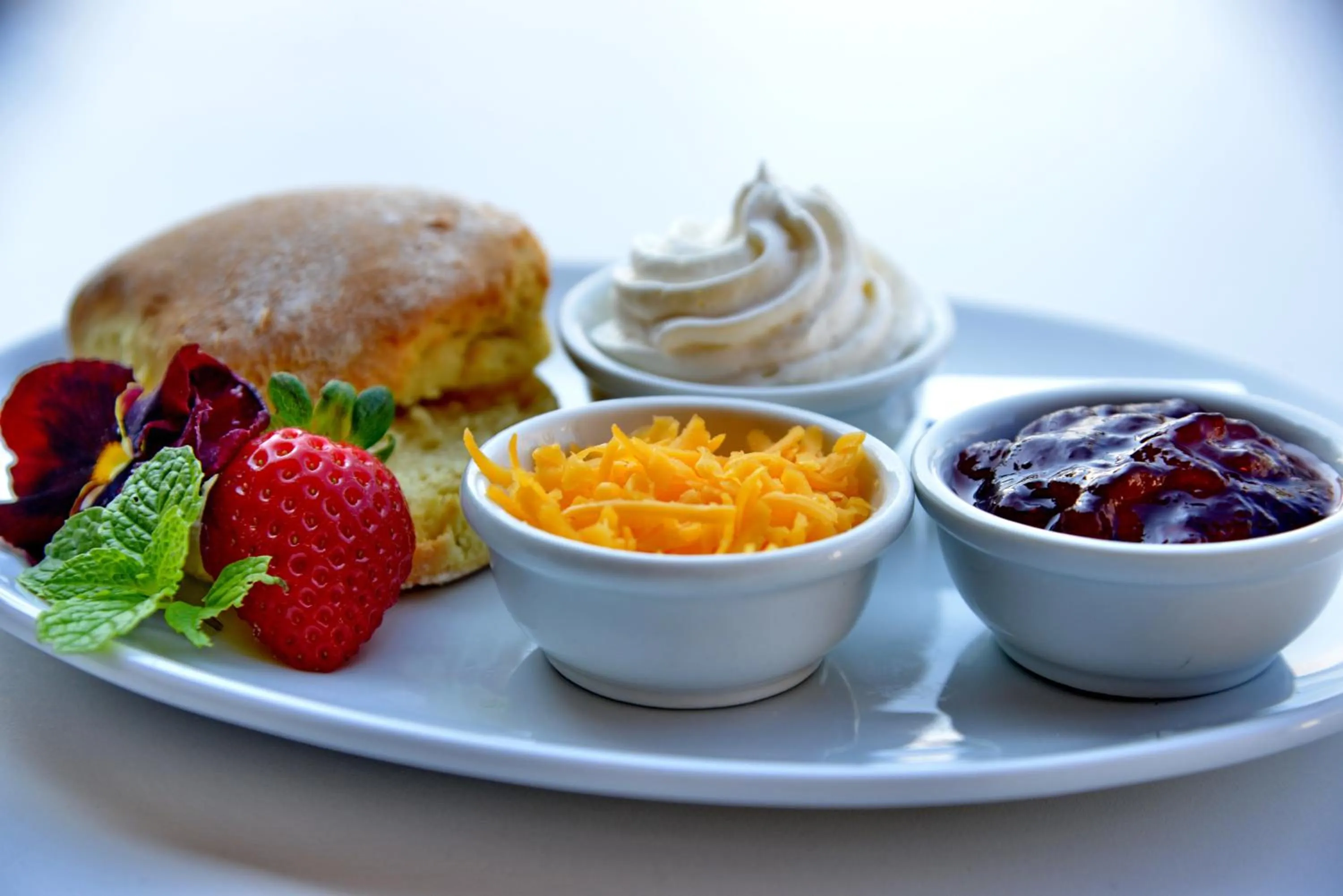 Food close-up in Pumula Beach Hotel