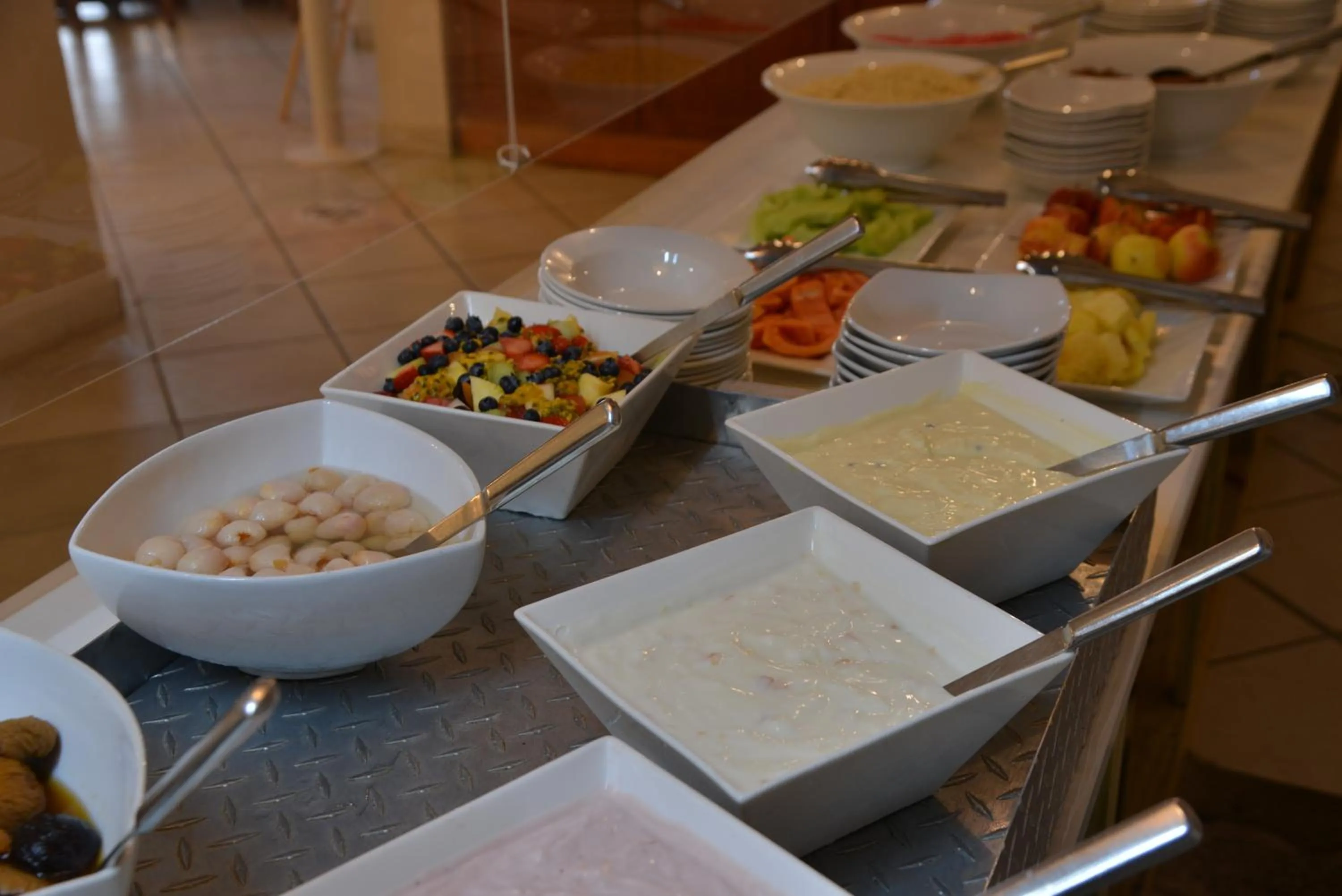 Breakfast in Pumula Beach Hotel