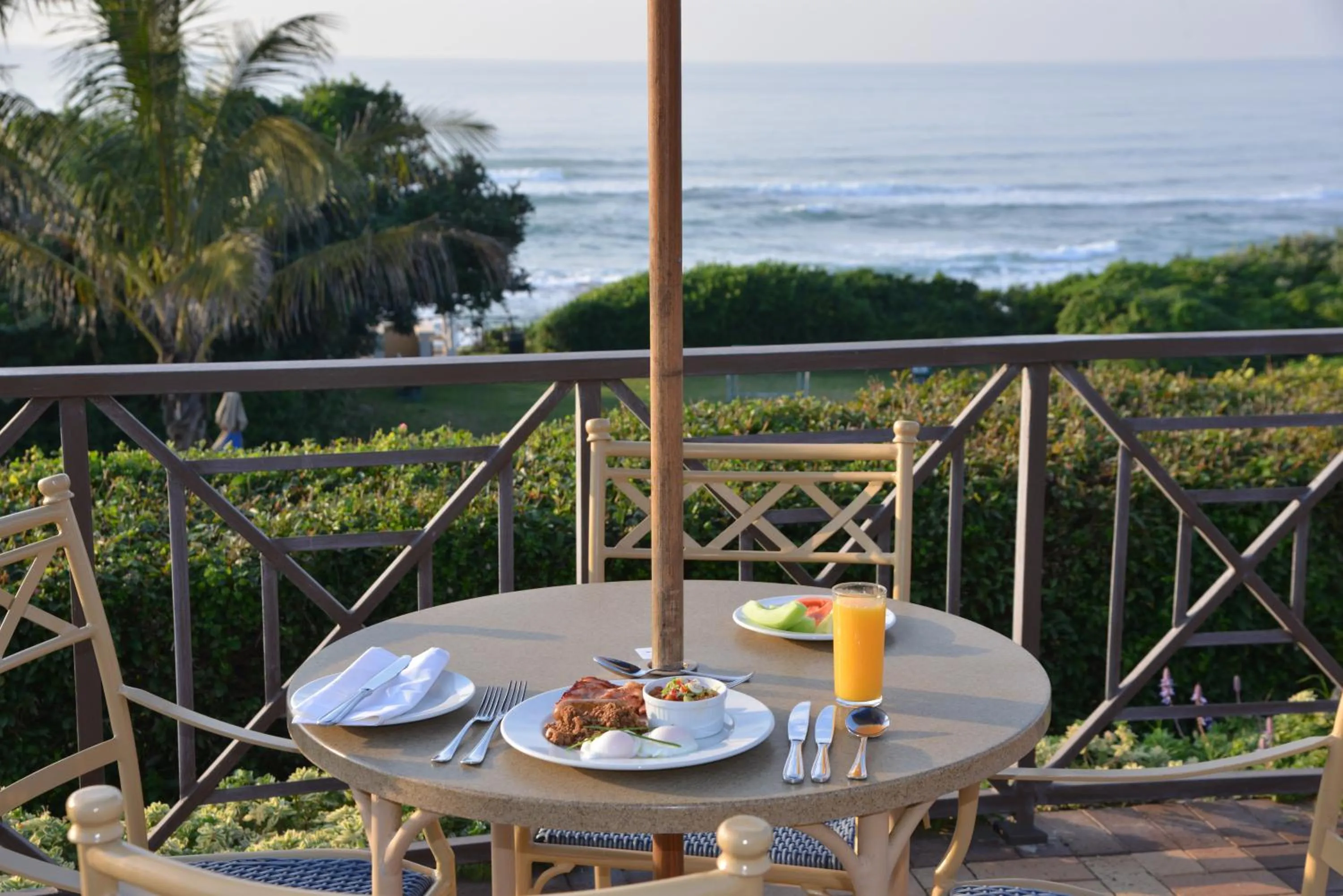 Breakfast in Pumula Beach Hotel