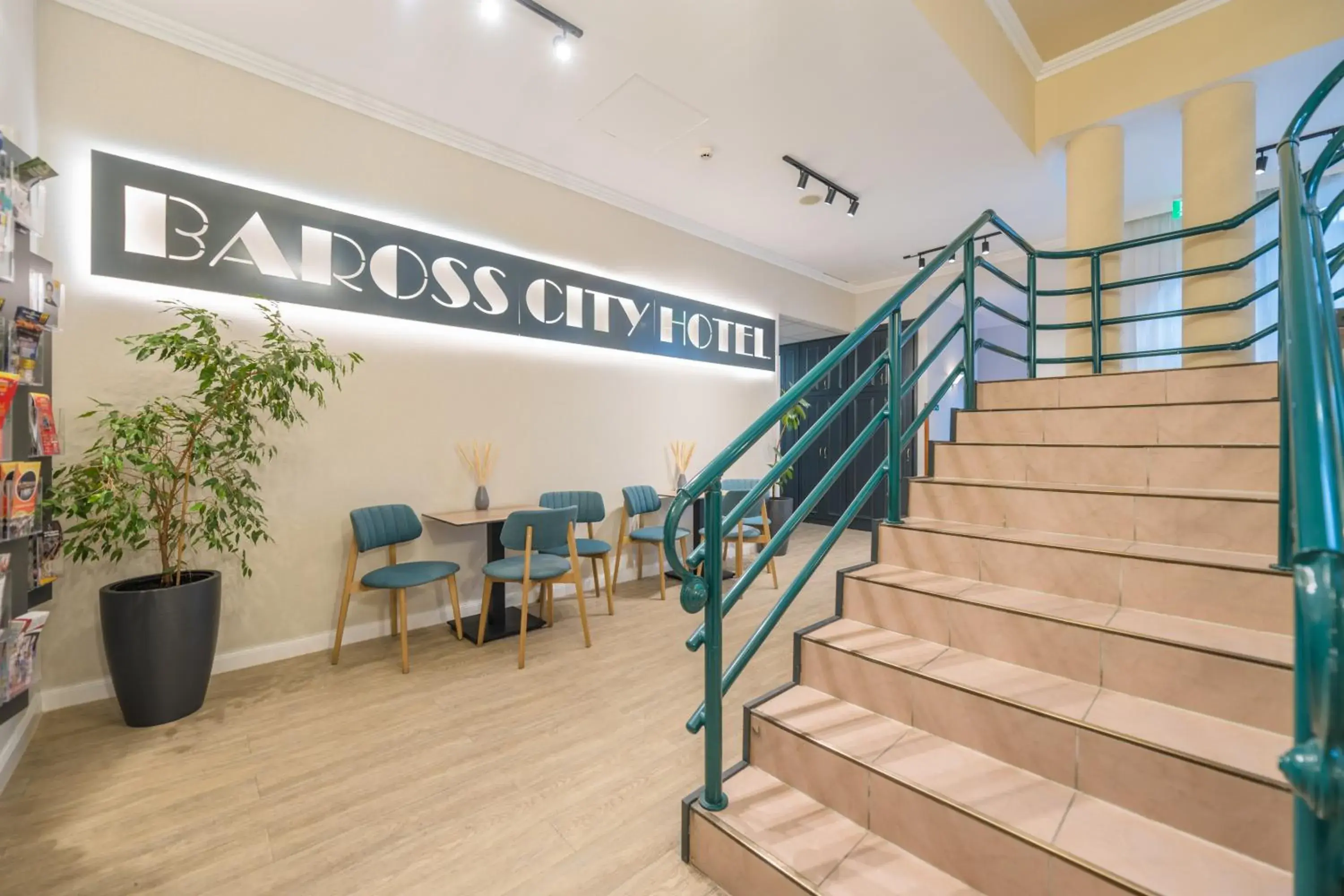 Lobby or reception in Baross City Hotel - Budapest Lobby or reception in Baross City Hotel - Budapest