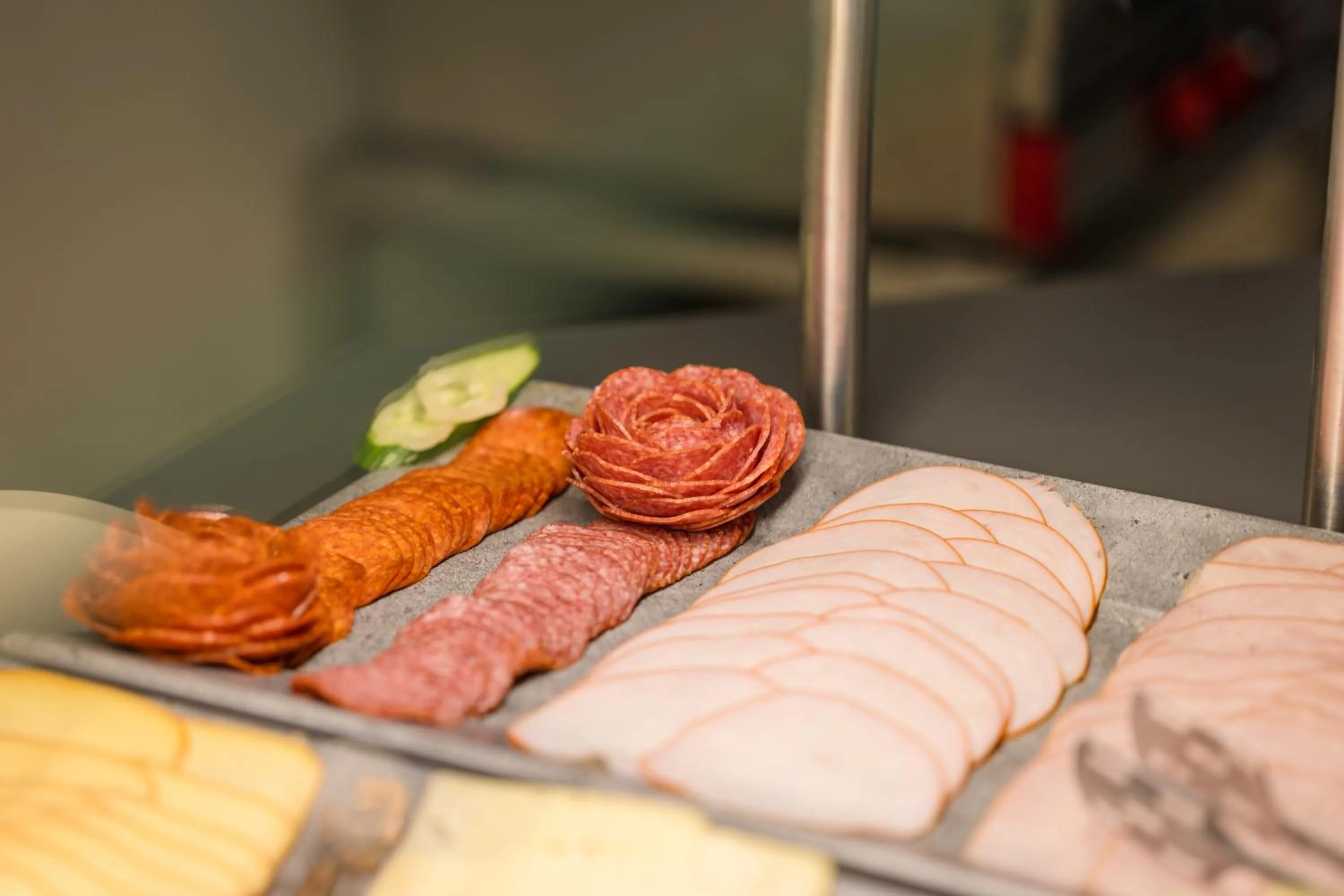 Buffet breakfast in Baross City Hotel - Budapest