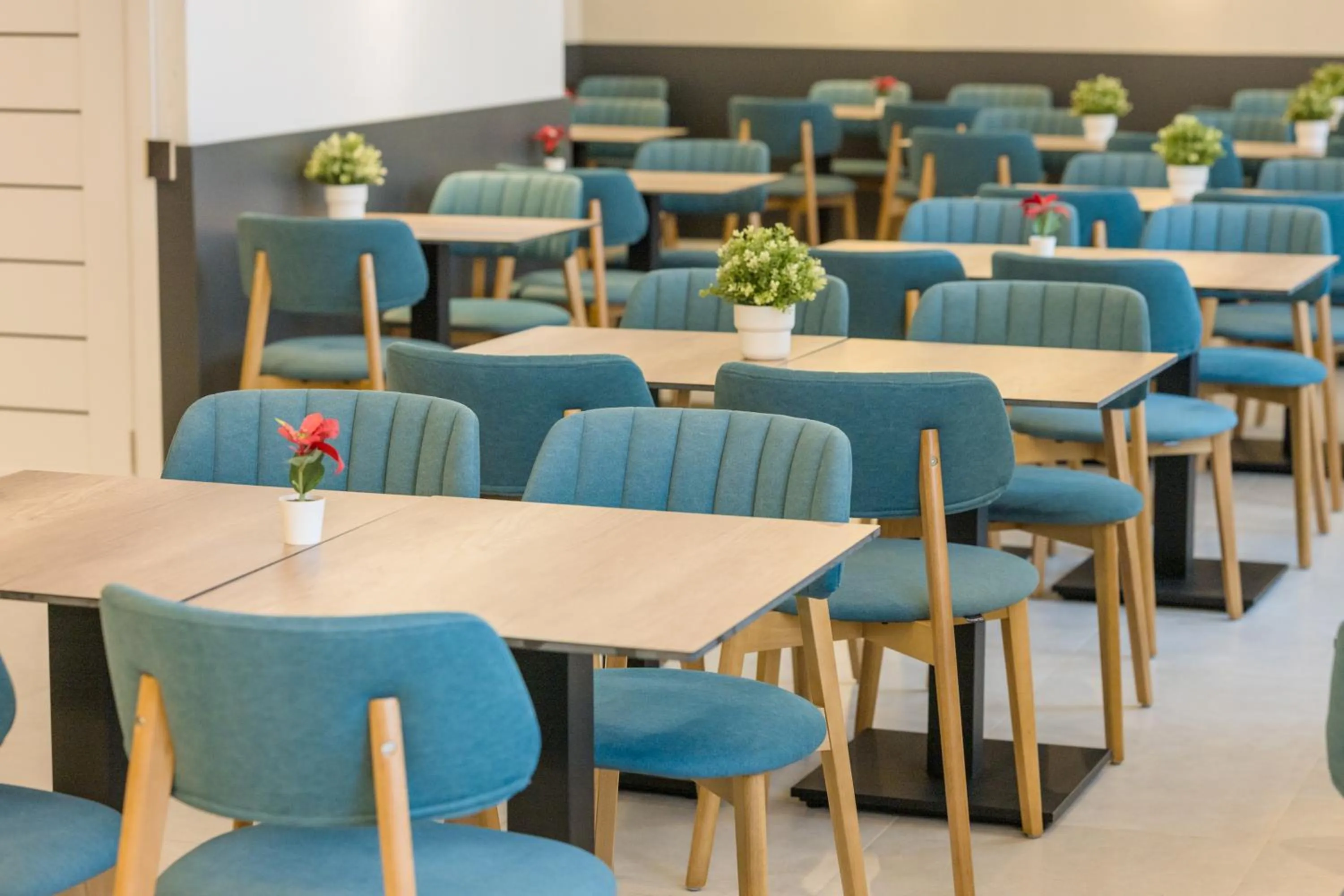 Breakfast in Baross City Hotel - Budapest