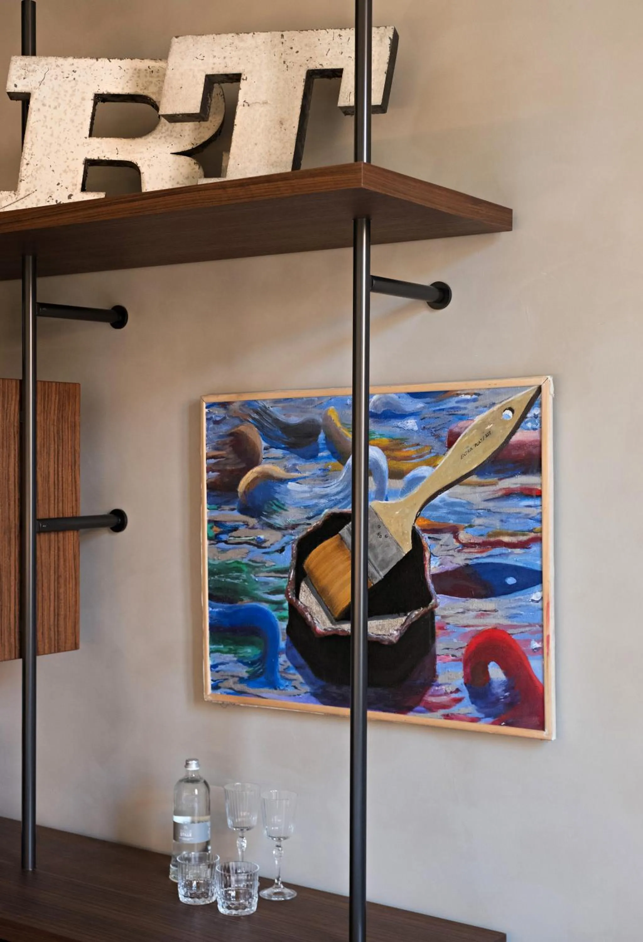 Decorative detail in Paradis Pietrasanta