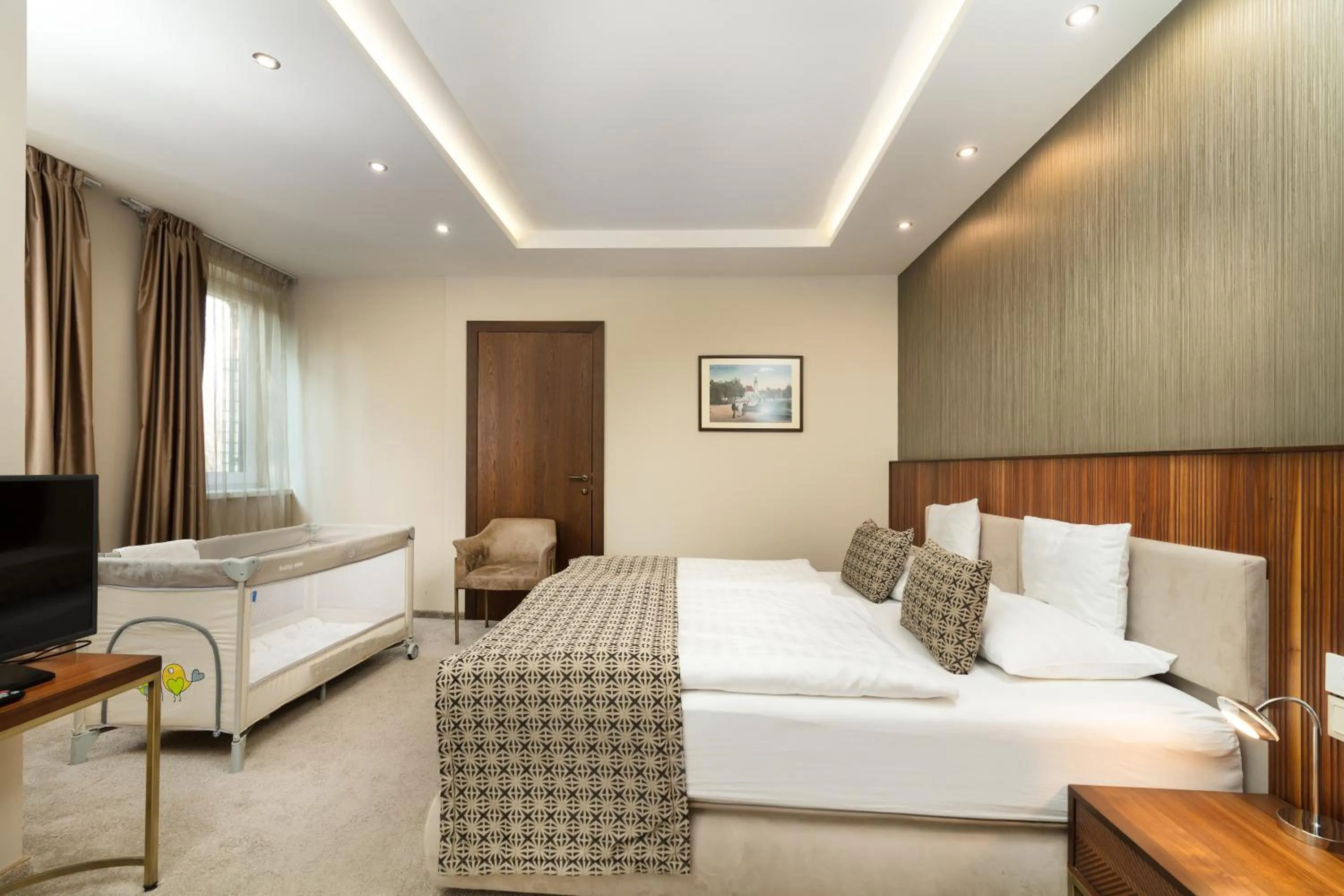 Bed in Hotel Kálvária Superior