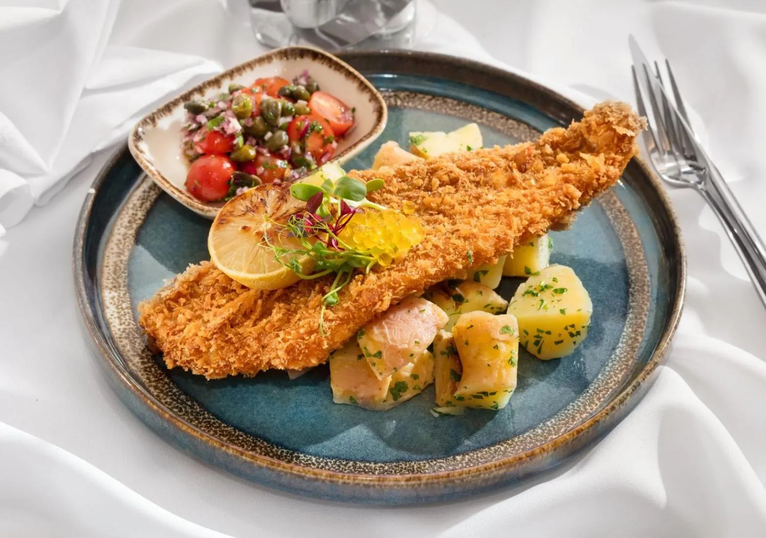 Restaurant/places to eat in Hotel Kálvária Superior