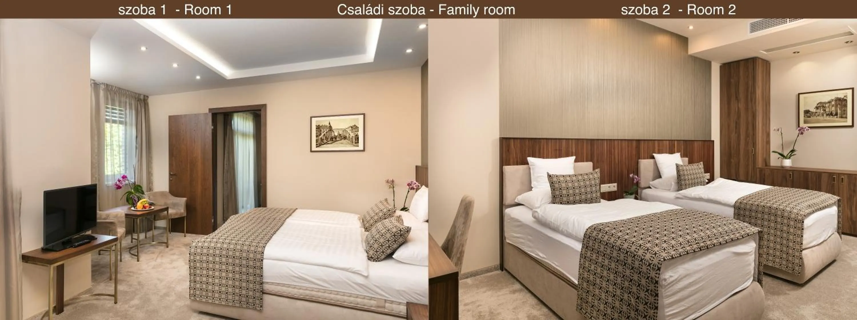 Photo of the whole room, Bed in Hotel Kálvária Superior