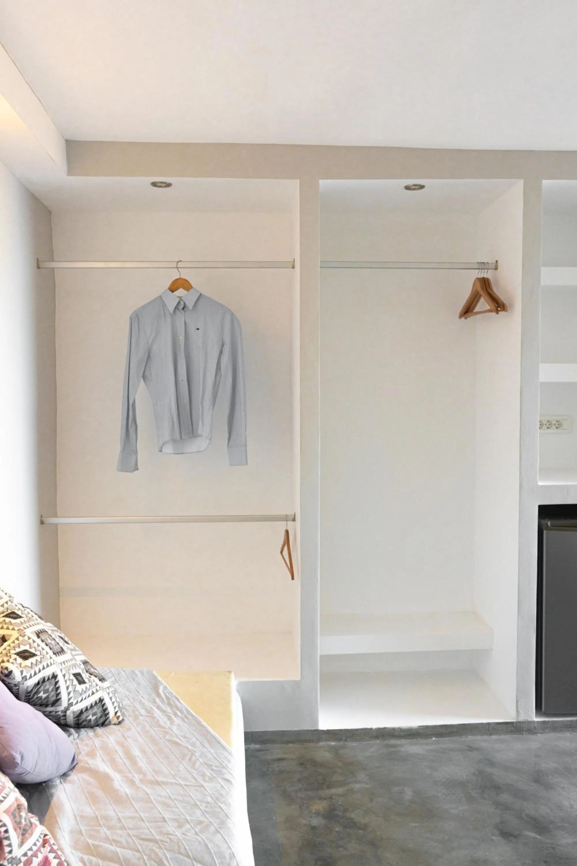 wardrobe in Demilmar Luxury Suites
