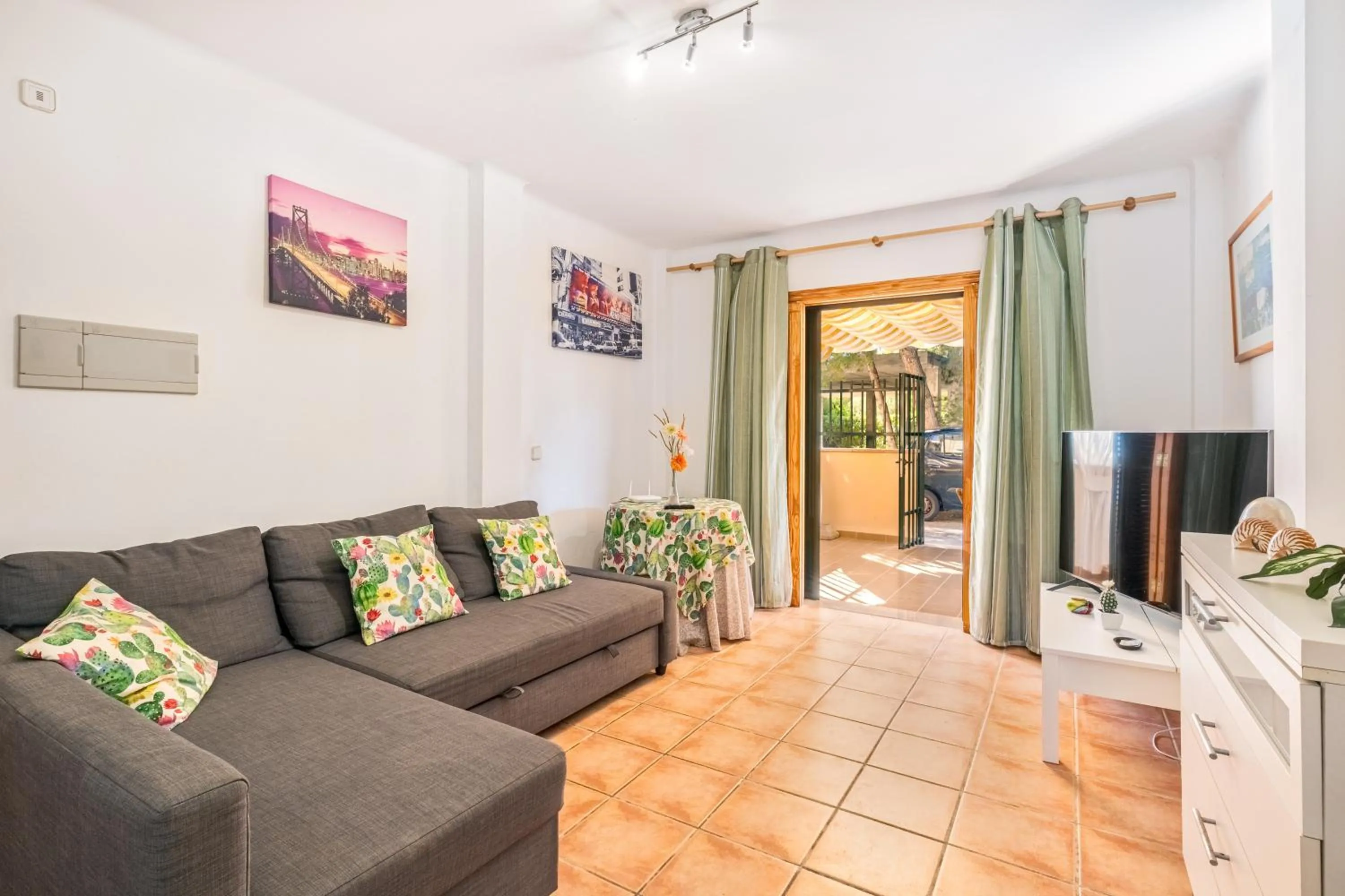 Living room in Santa Eulalia