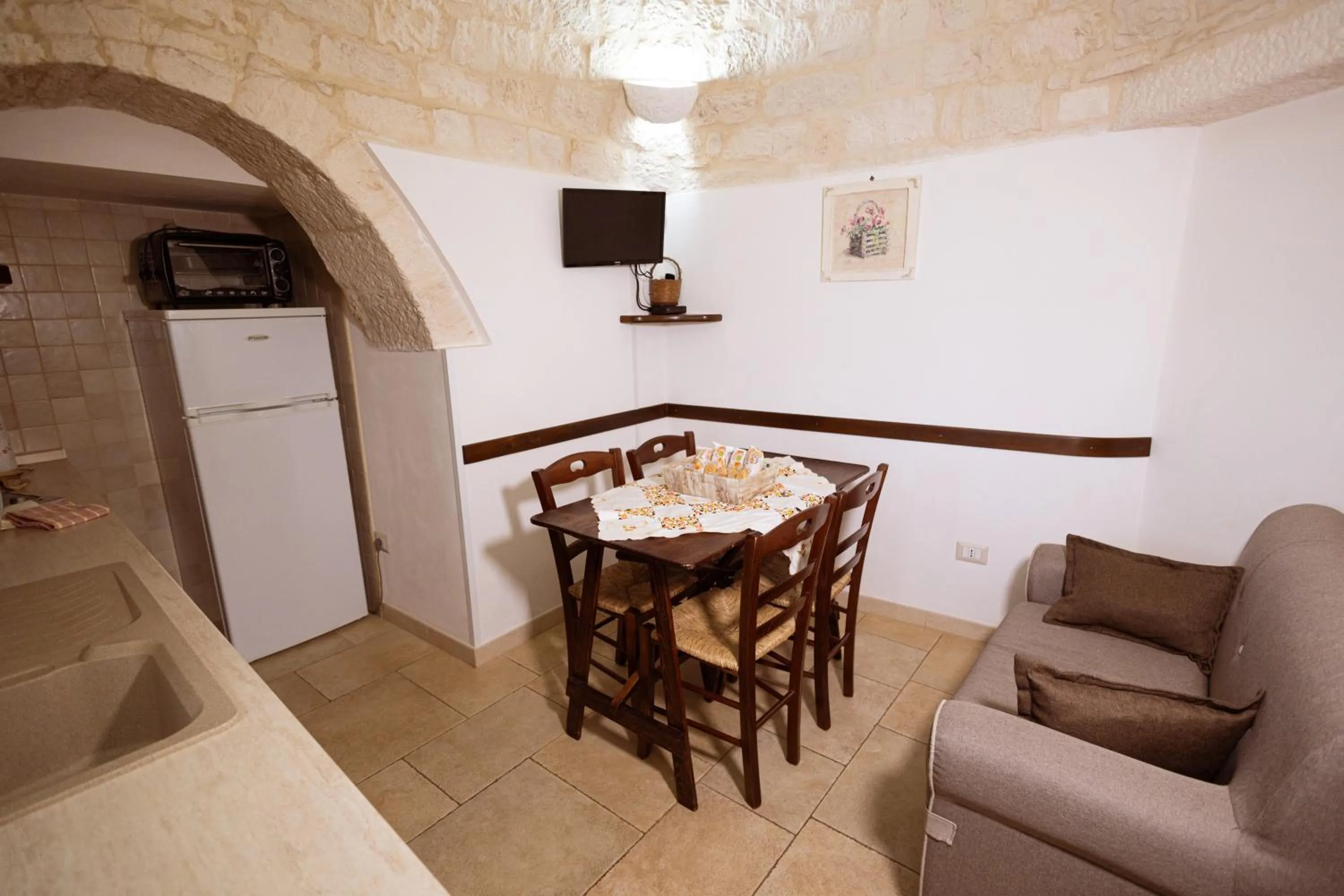 kitchen in Quei Trulli Divini