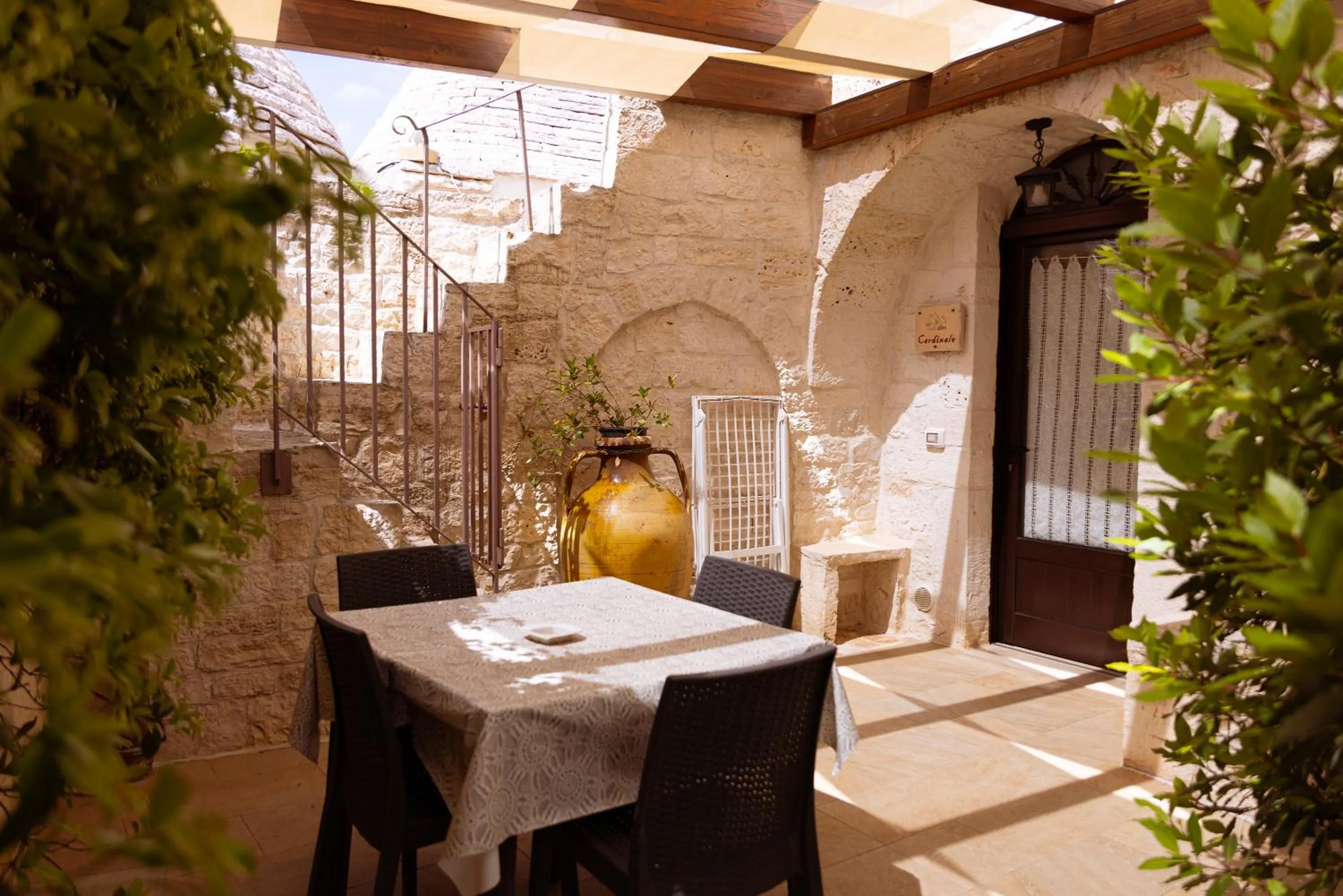 Patio in Quei Trulli Divini