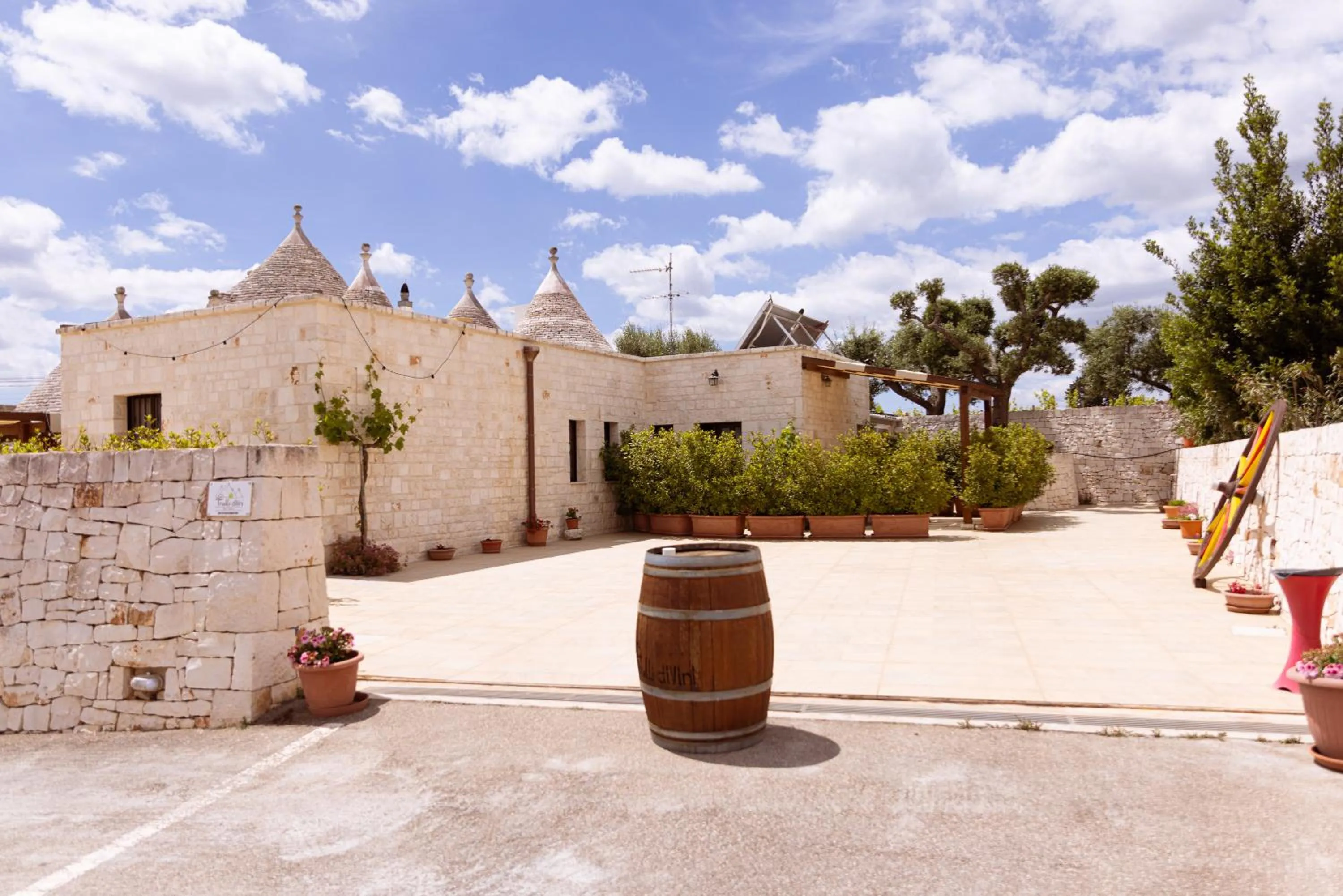 Patio in Quei Trulli Divini