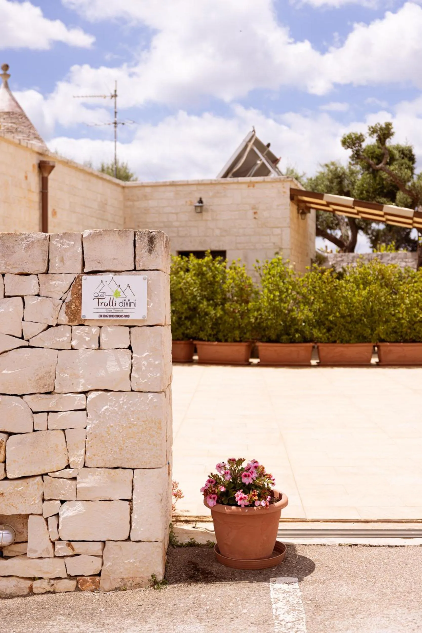 Patio in Quei Trulli Divini