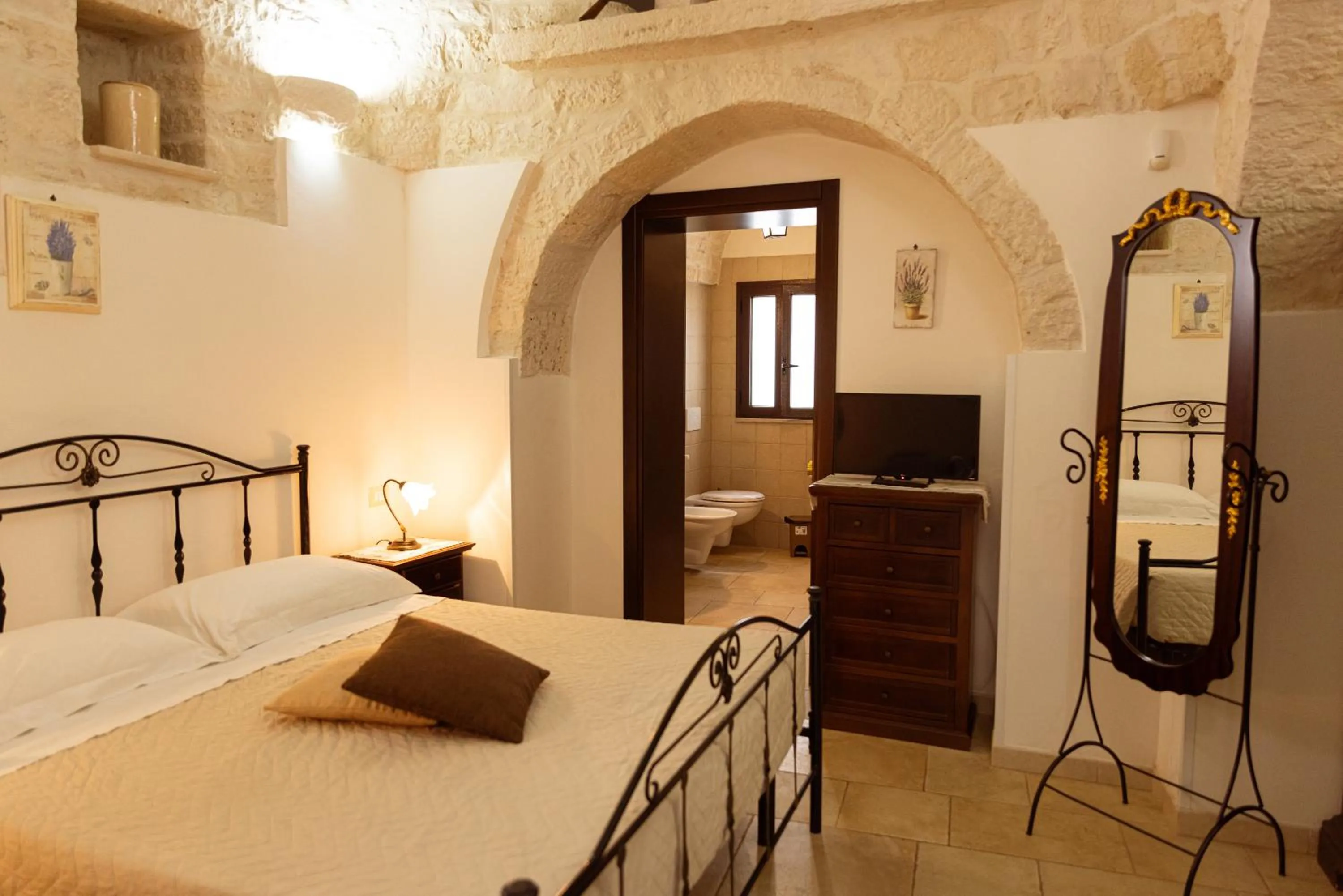 Bedroom, Bed in Quei Trulli Divini