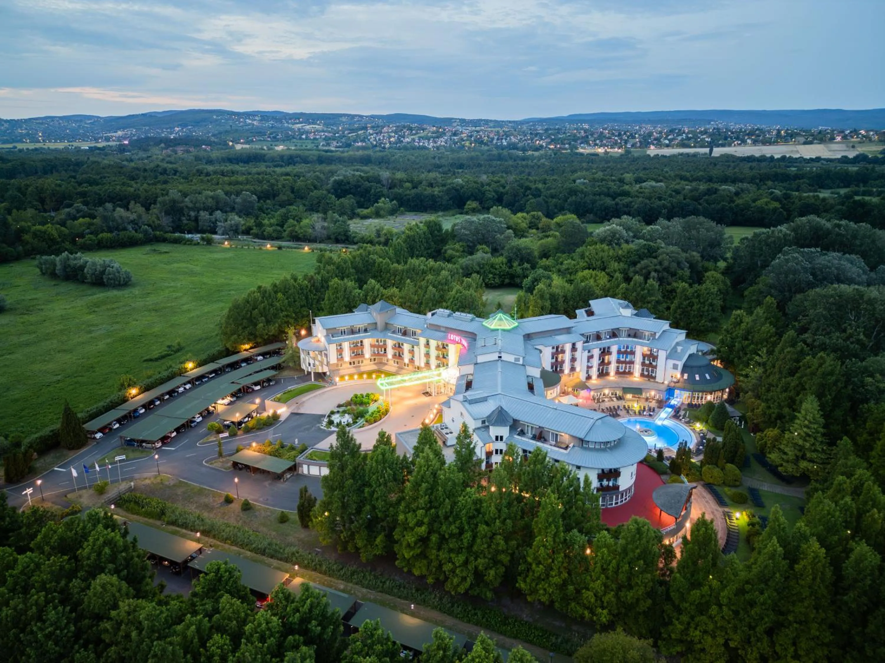 Property building in Lotus Therme Hotel & Spa