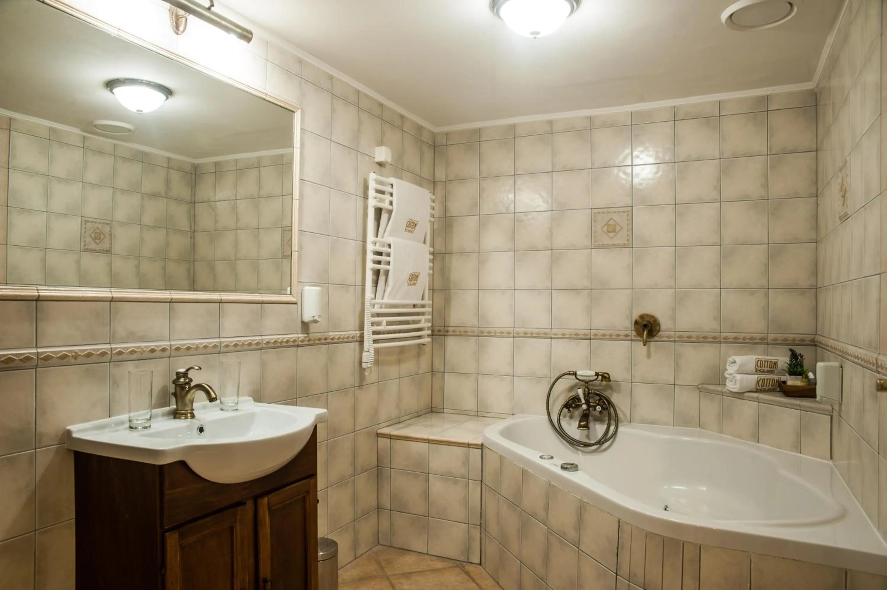 Bathroom in Cotton House Hotel Budapest