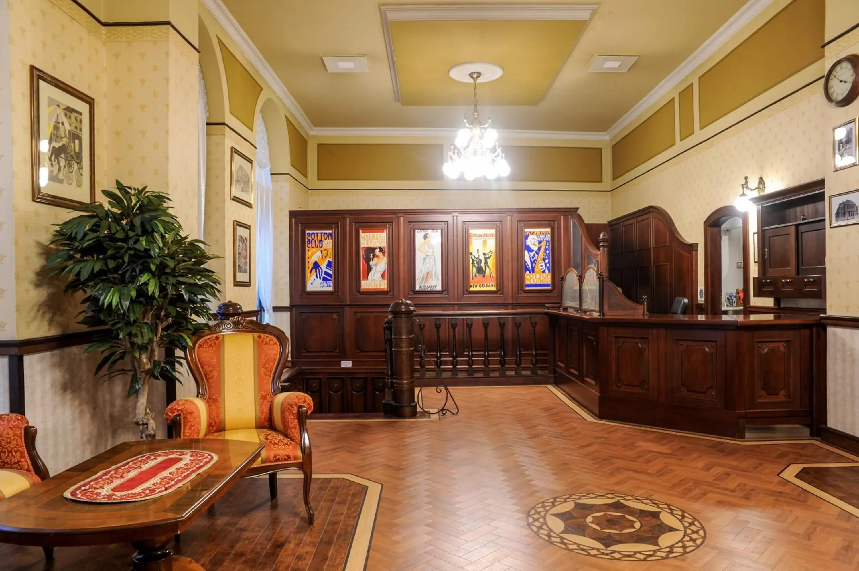 Lobby or reception in Cotton House Hotel Budapest Lobby or reception in Cotton House Hotel Budapest