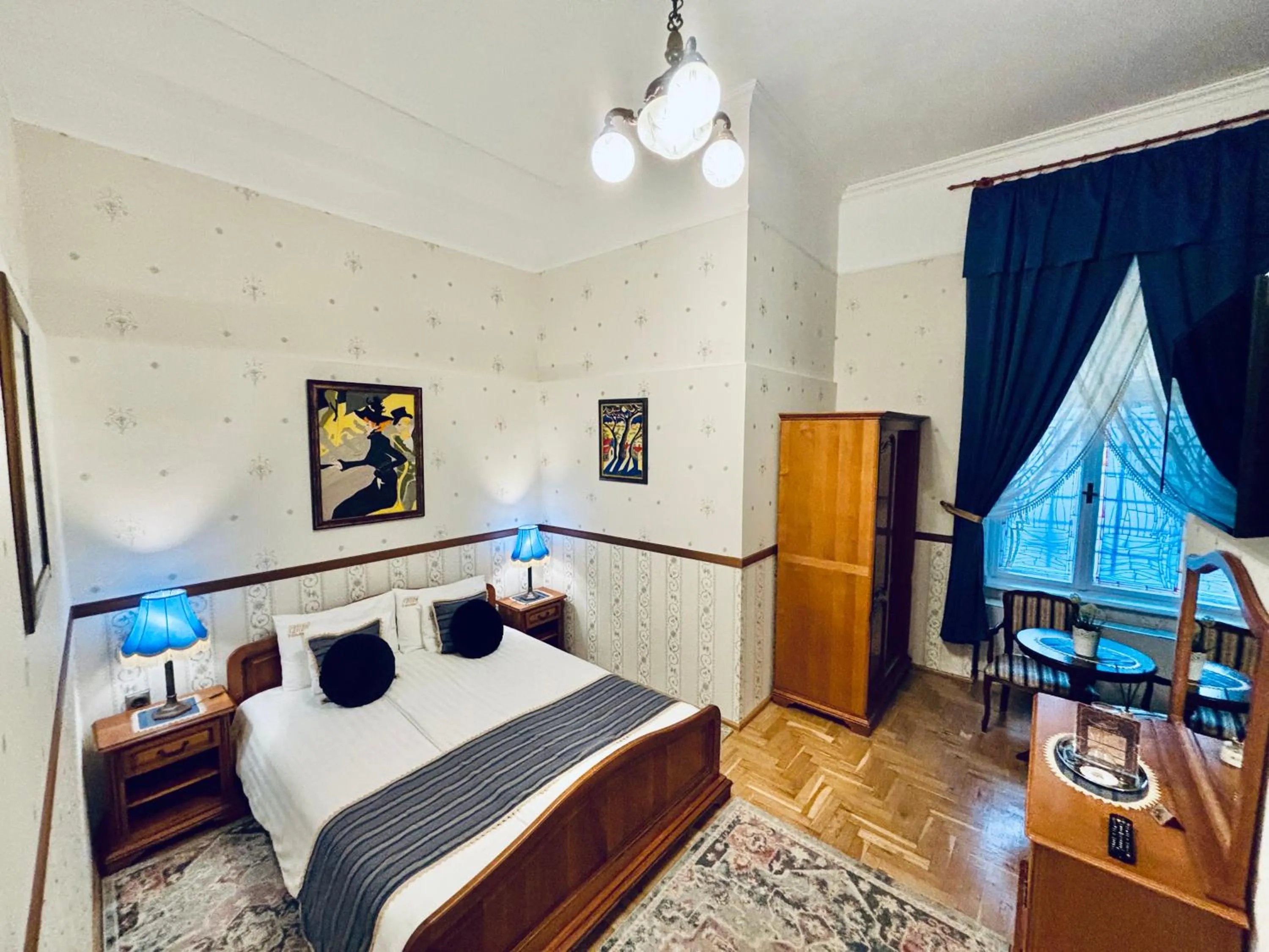 Bed in Cotton House Hotel Budapest