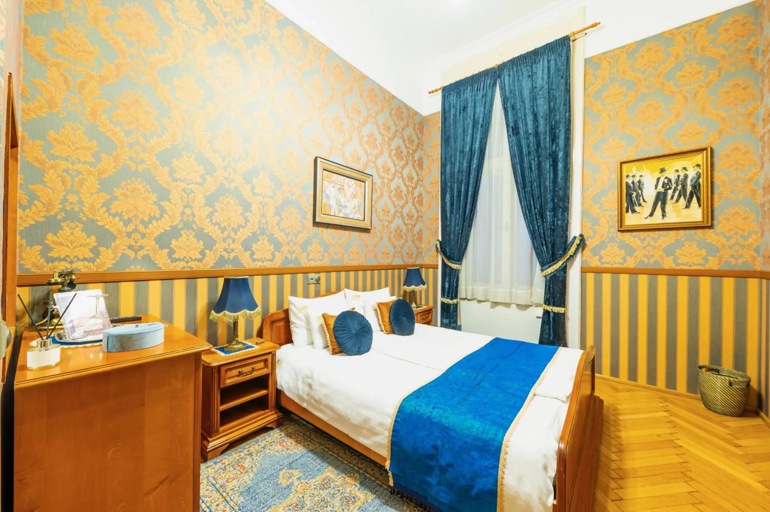 Bed in Cotton House Hotel Budapest Bed in Cotton House Hotel Budapest