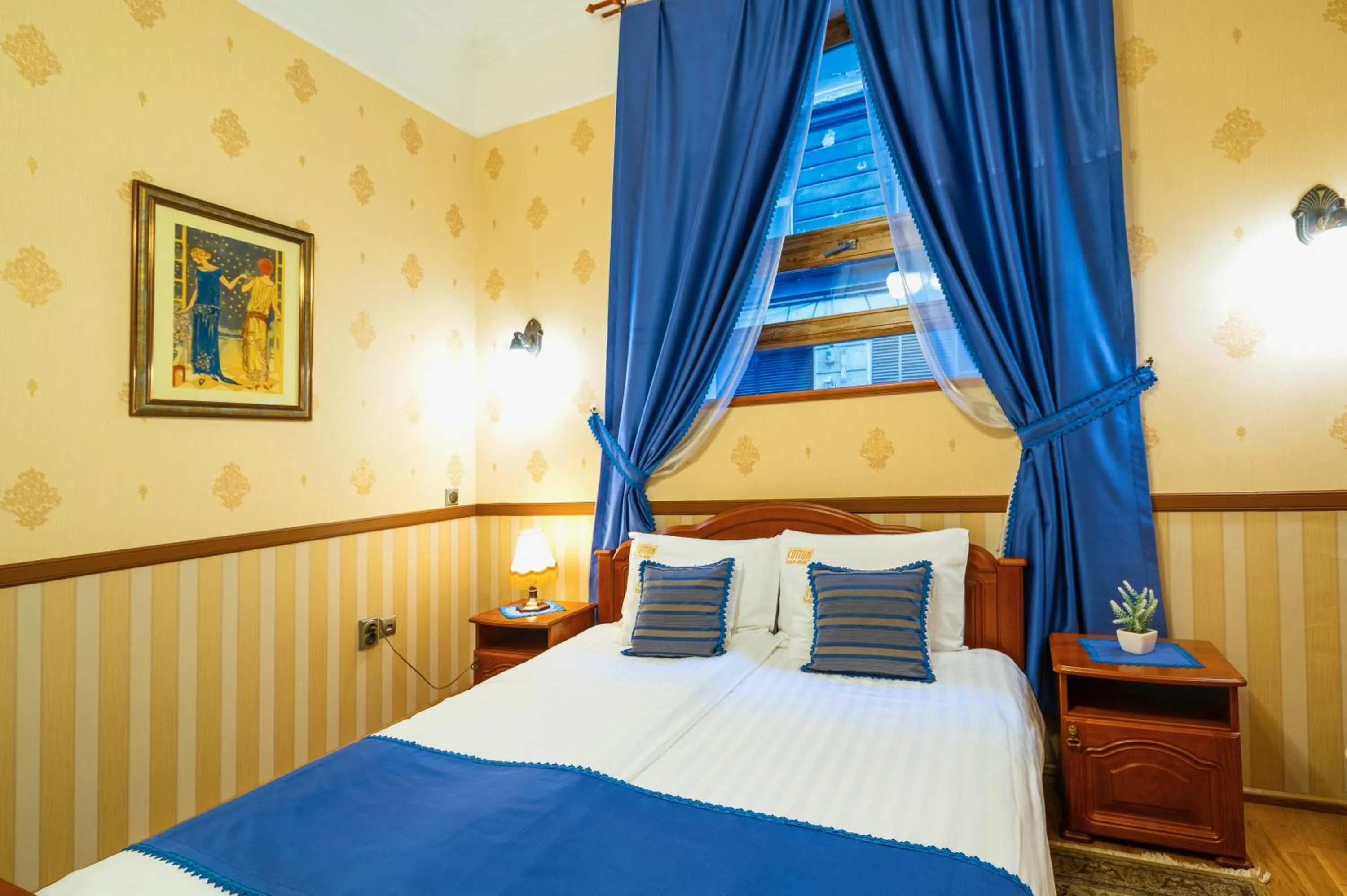 Bed in Cotton House Hotel Budapest