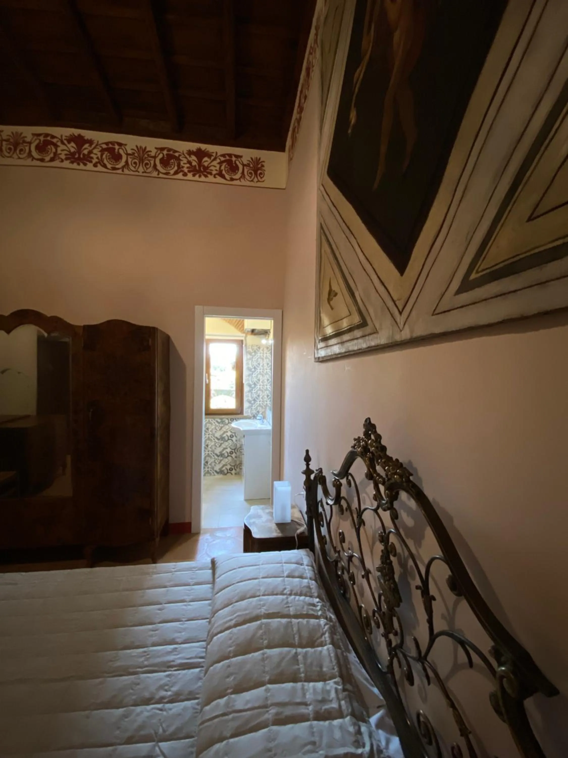 Bedroom, Bed in Palazzo Forlani