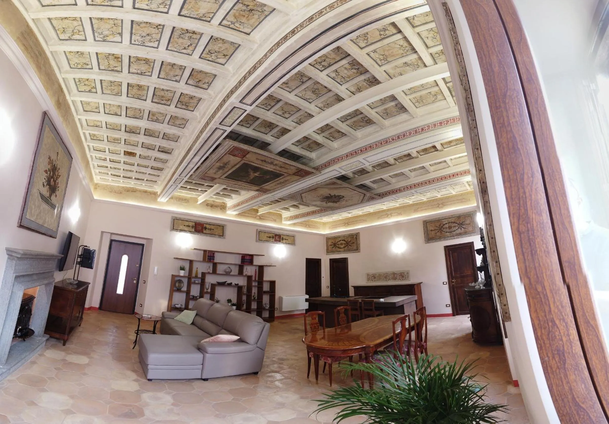 Living room in Palazzo Forlani