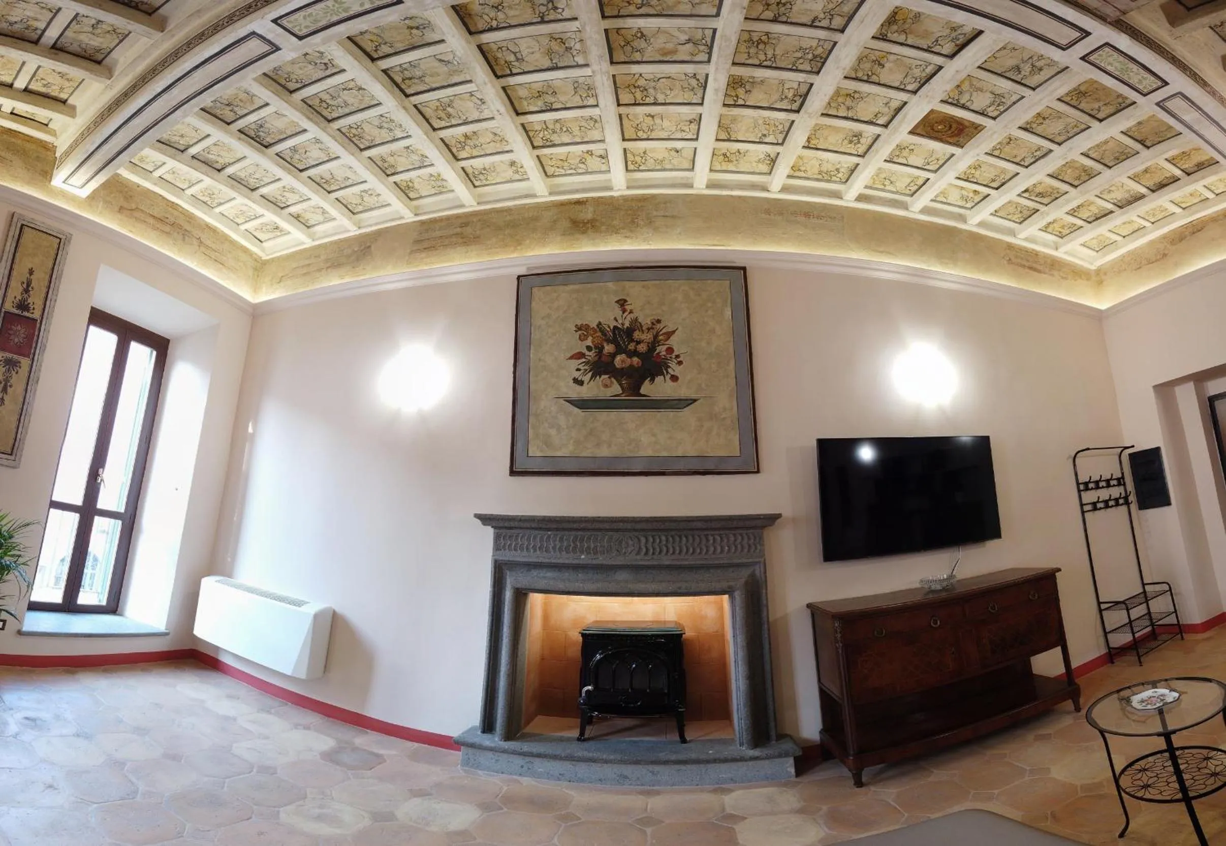 Living room in Palazzo Forlani