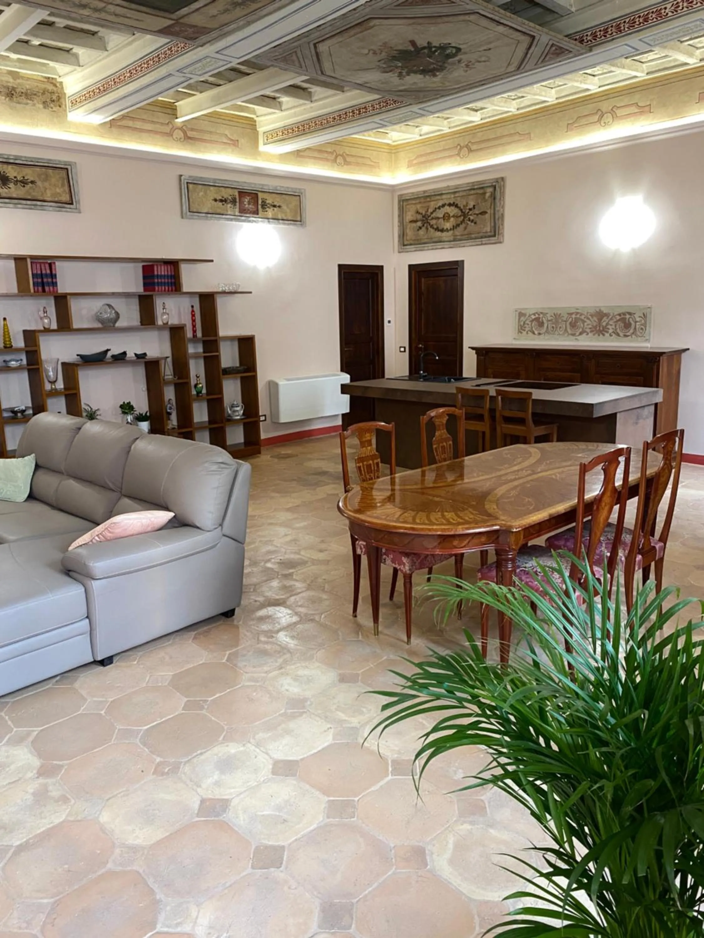 Living room in Palazzo Forlani