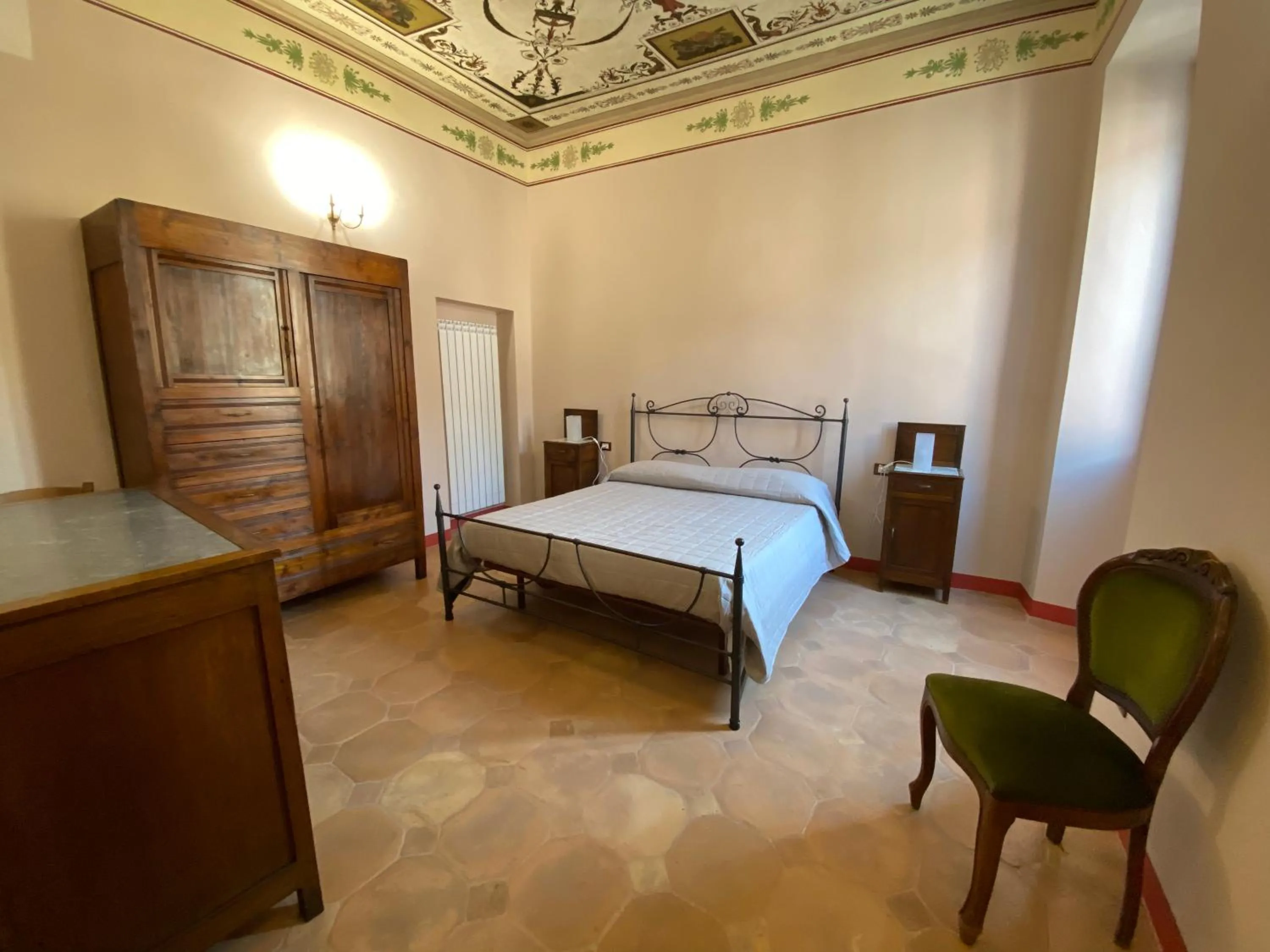 Bedroom, Bed in Palazzo Forlani