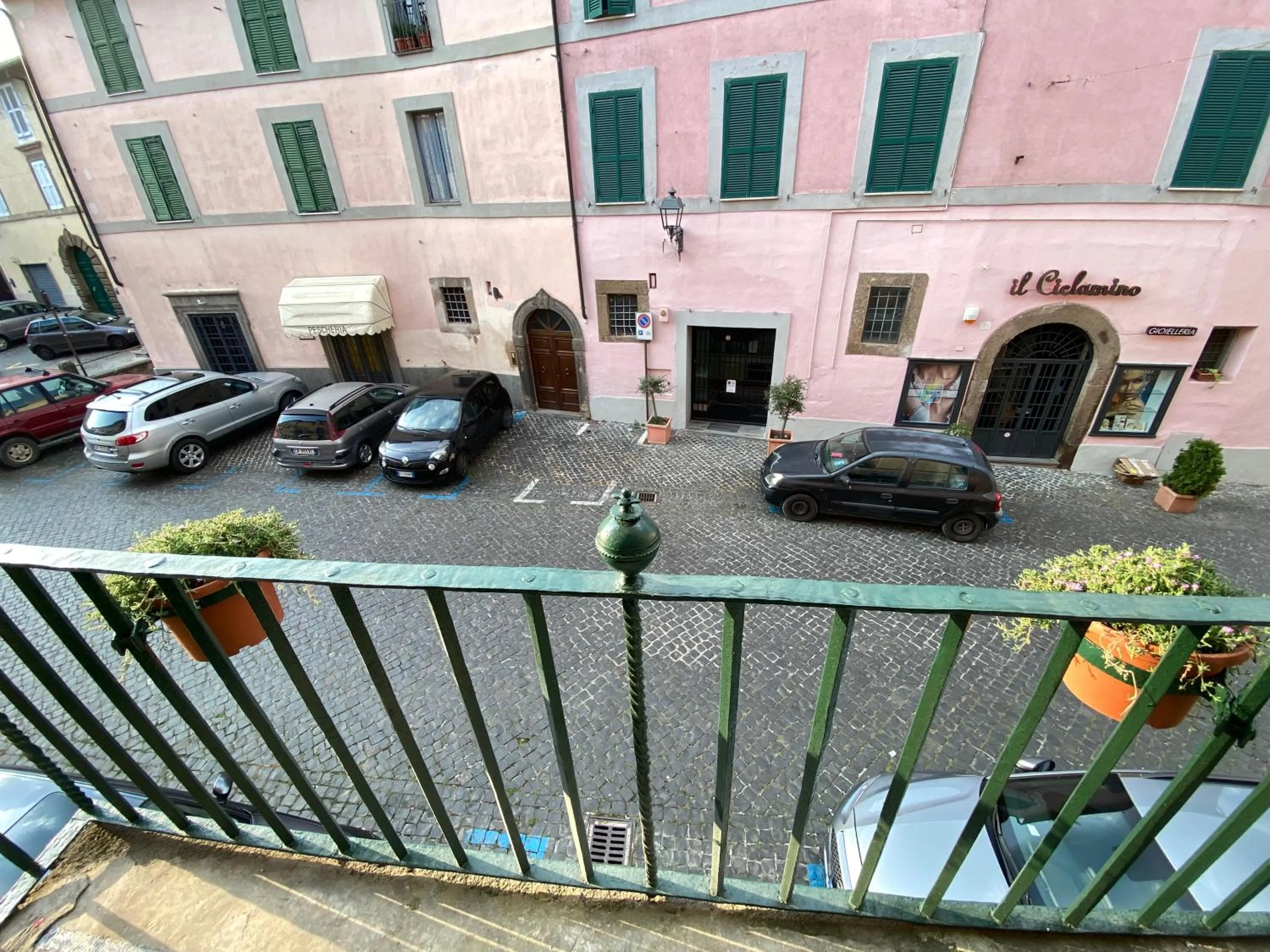 Balcony/Terrace in Palazzo Forlani